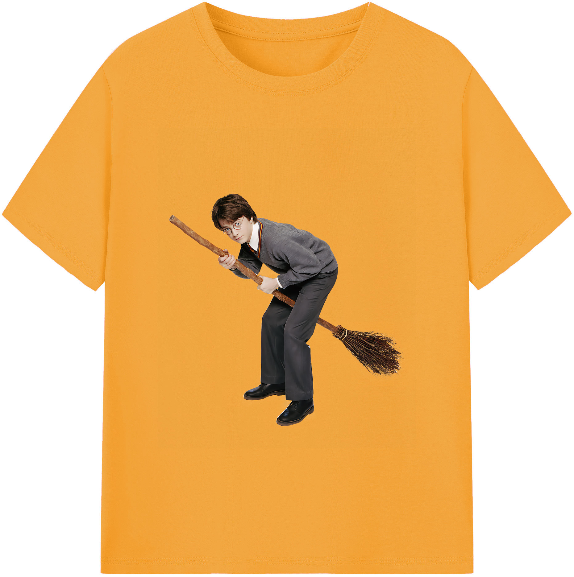 （画像用） Harry Potter ハリー・ポッターシリーズ 綿100％ メンズ半袖Tシャツ｜肌触りやわらか＆通気性