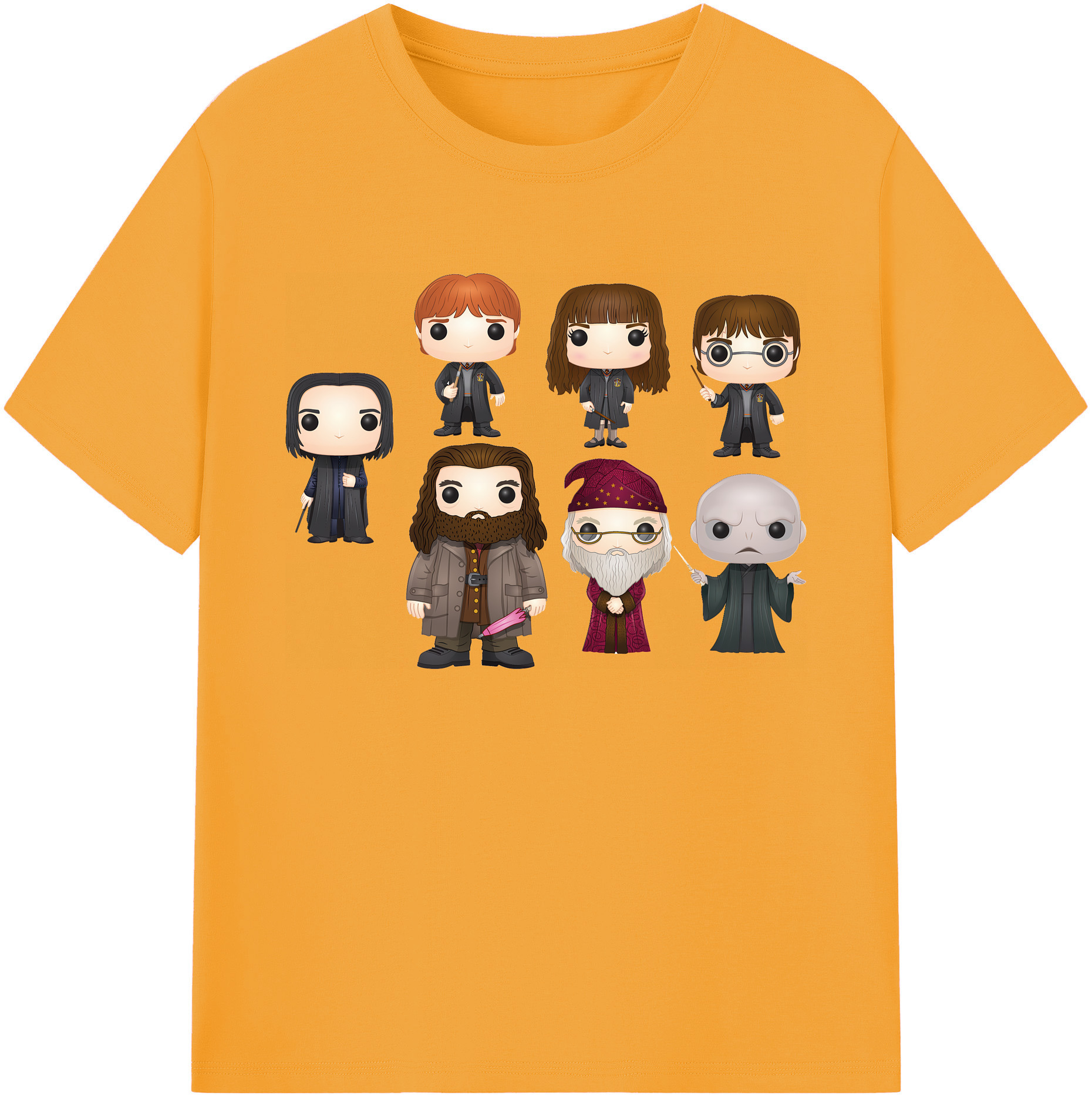 （画像用） Harry Potter ハリー・ポッターシリーズ 綿100％ メンズ半袖Tシャツ｜肌触りやわらか＆通気性