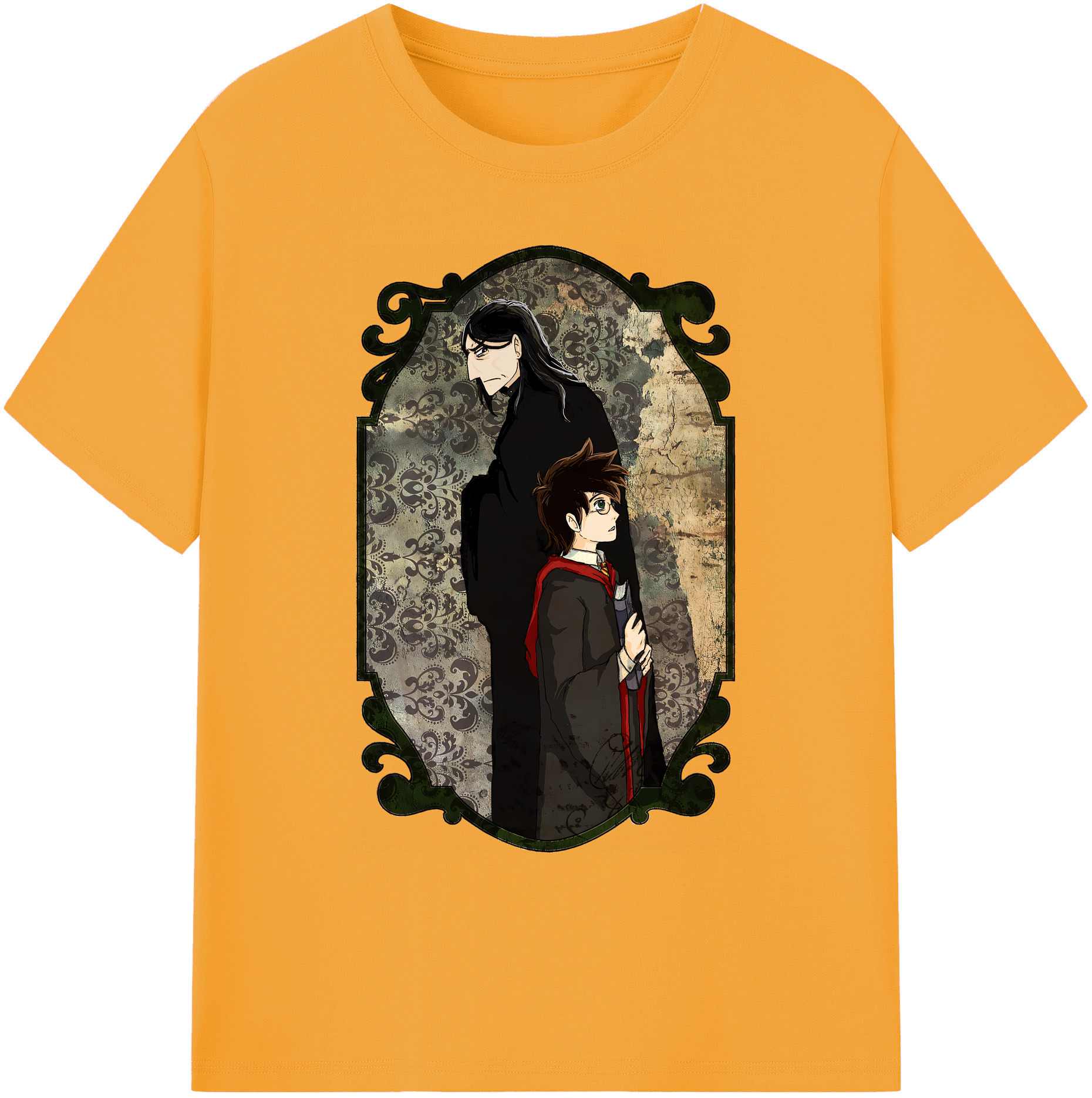 （画像用） Harry Potter ハリー・ポッターシリーズ 綿100％ メンズ半袖Tシャツ｜肌触りやわらか＆通気性
