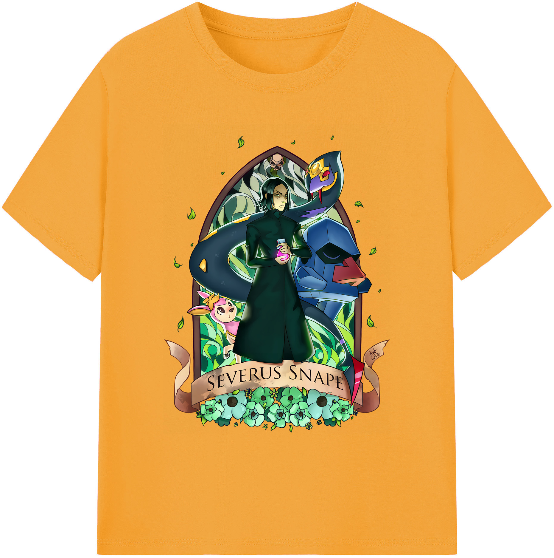 （画像用） Harry Potter ハリー・ポッターシリーズ 綿100％ メンズ半袖Tシャツ｜肌触りやわらか＆通気性