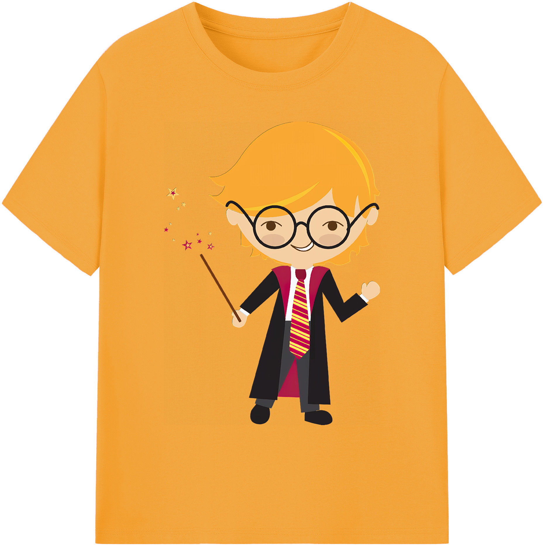 （画像用） Harry Potter ハリー・ポッターシリーズ 綿100％ メンズ半袖Tシャツ｜肌触りやわらか＆通気性