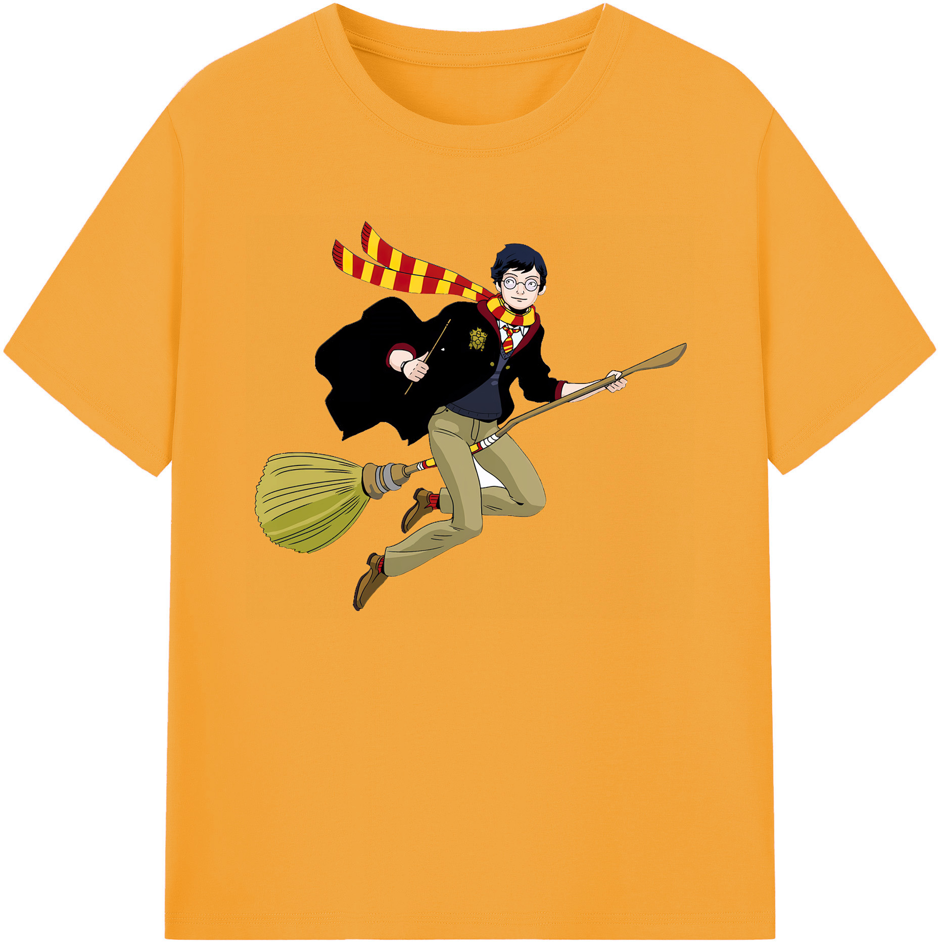 （画像用） Harry Potter ハリー・ポッターシリーズ 綿100％ メンズ半袖Tシャツ｜肌触りやわらか＆通気性