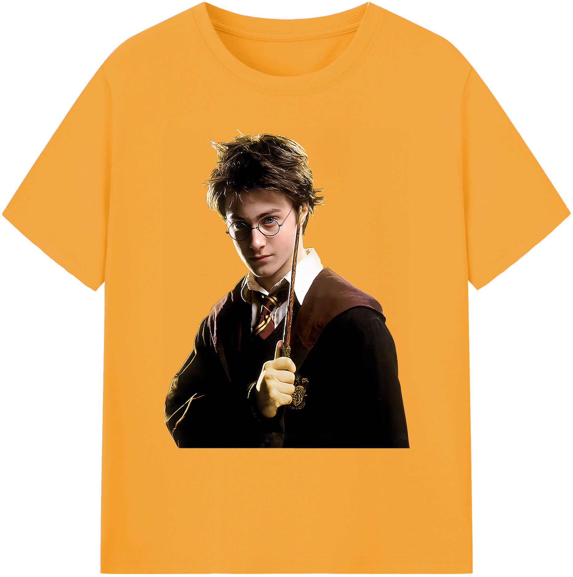 （画像用） Harry Potter ハリー・ポッターシリーズ 綿100％ メンズ半袖Tシャツ｜肌触りやわらか＆通気性