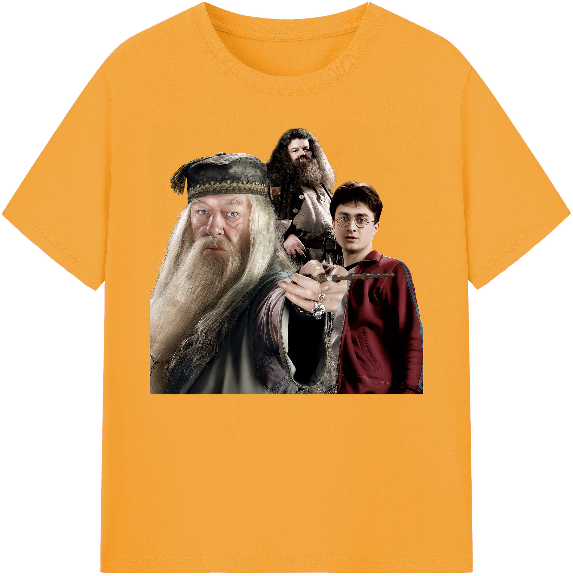 （画像用） Harry Potter ハリー・ポッターシリーズ 綿100％ メンズ半袖Tシャツ｜肌触りやわらか＆通気性