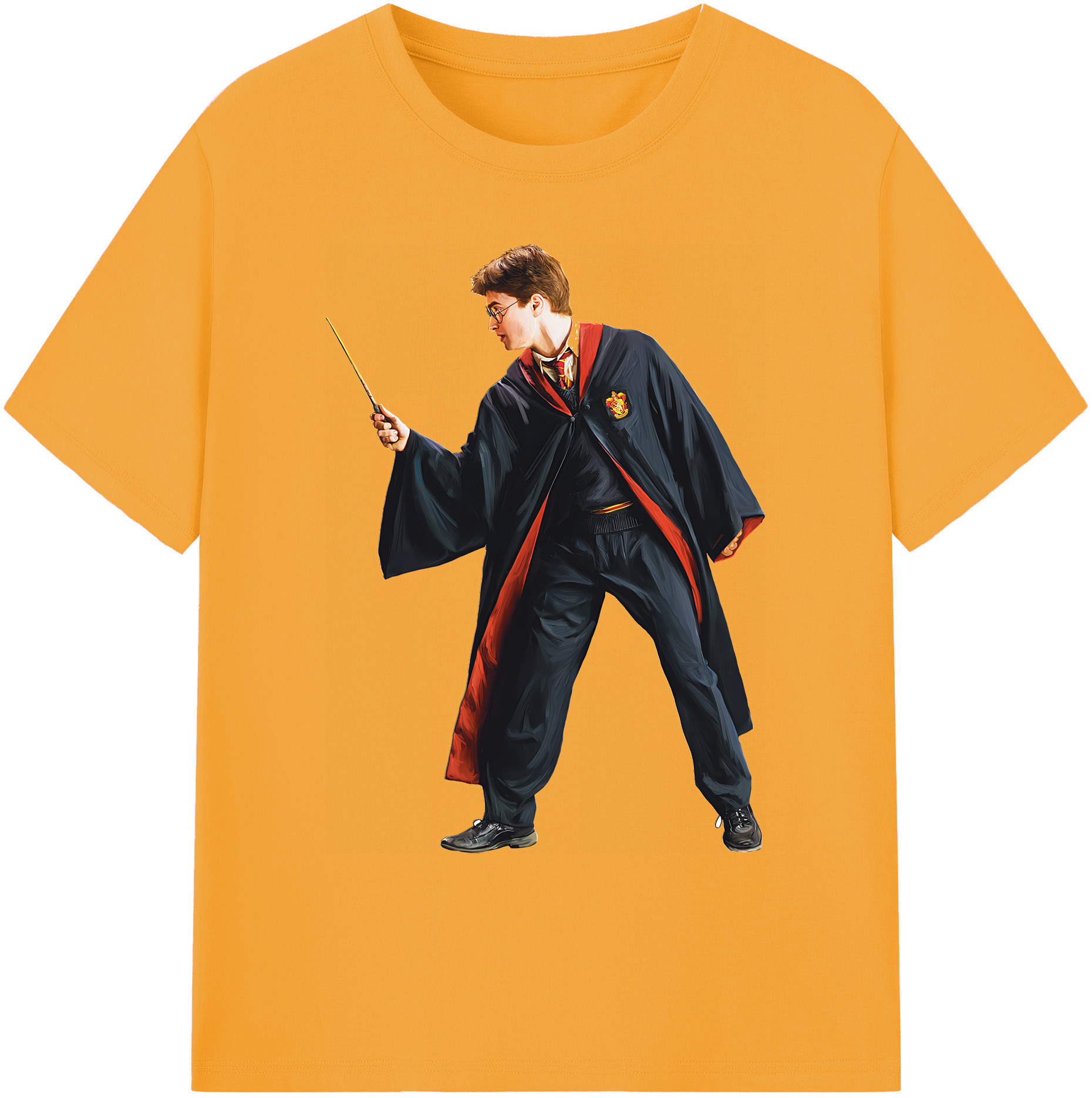 （画像用） Harry Potter ハリー・ポッターシリーズ 綿100％ メンズ半袖Tシャツ｜肌触りやわらか＆通気性