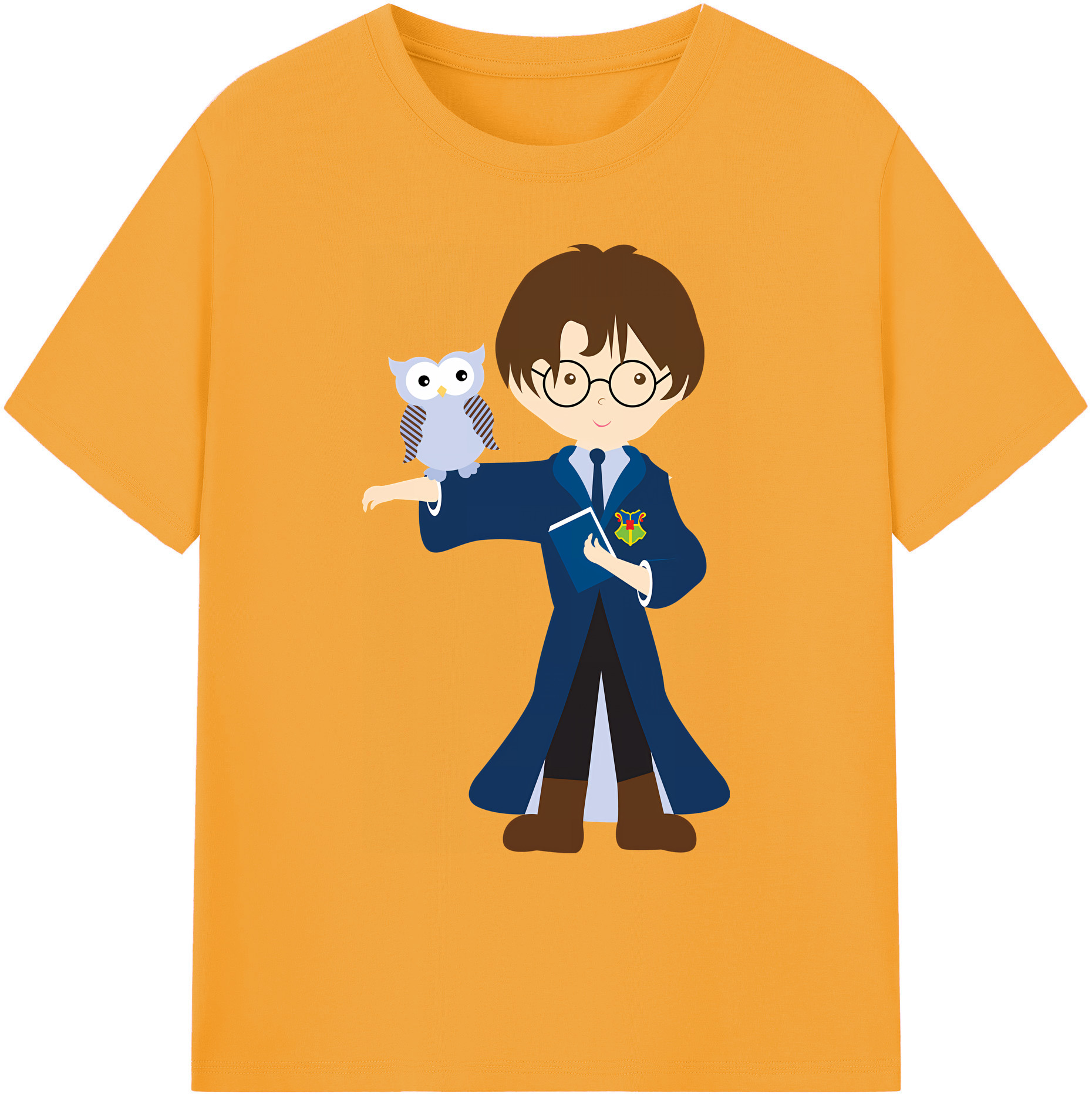 （画像用） Harry Potter ハリー・ポッターシリーズ 綿100％ メンズ半袖Tシャツ｜肌触りやわらか＆通気性