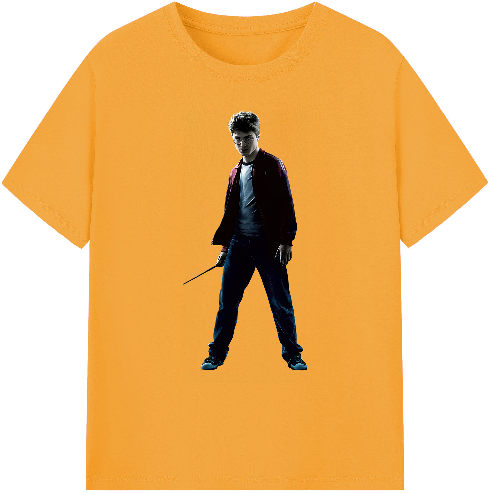 （画像用） Harry Potter ハリー・ポッターシリーズ 綿100％ メンズ半袖Tシャツ｜肌触りやわらか＆通気性