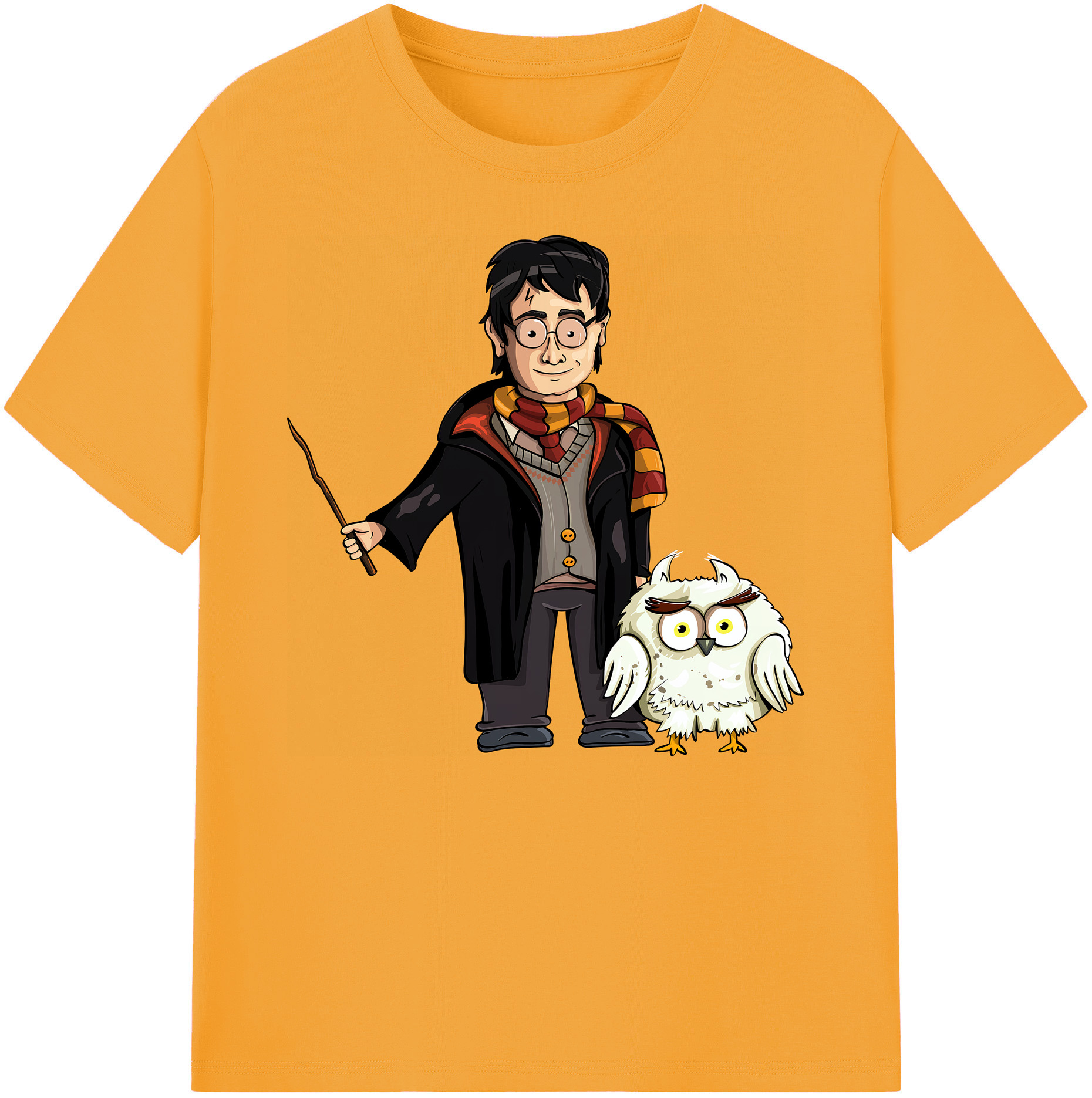 （画像用） Harry Potter ハリー・ポッターシリーズ 綿100％ メンズ半袖Tシャツ｜肌触りやわらか＆通気性