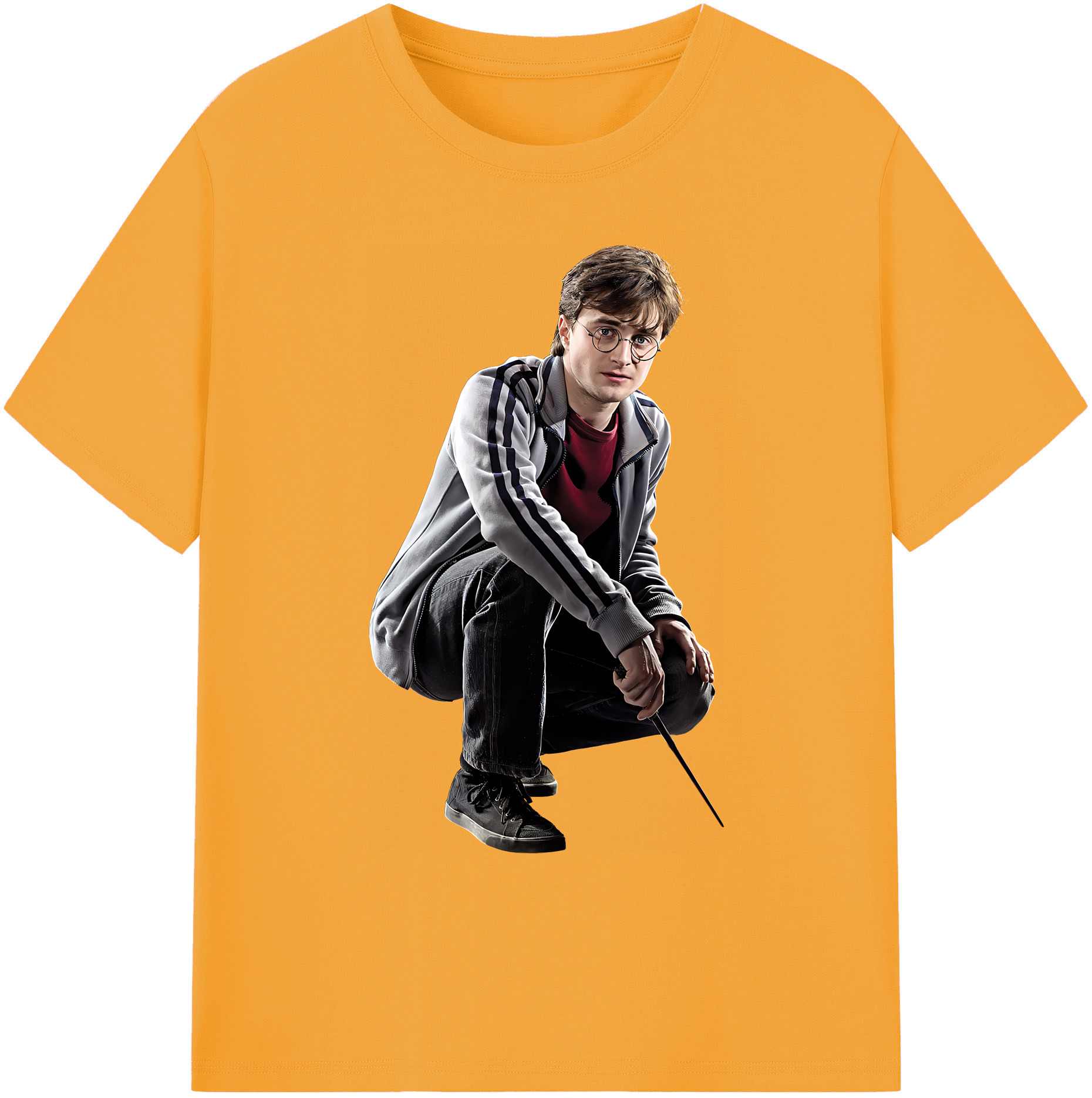 （画像用） Harry Potter ハリー・ポッターシリーズ 綿100％ メンズ半袖Tシャツ｜肌触りやわらか＆通気性