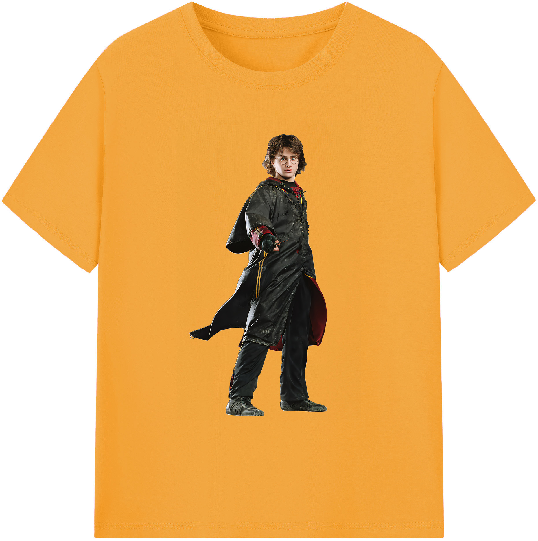 （画像用） Harry Potter ハリー・ポッターシリーズ 綿100％ メンズ半袖Tシャツ｜肌触りやわらか＆通気性