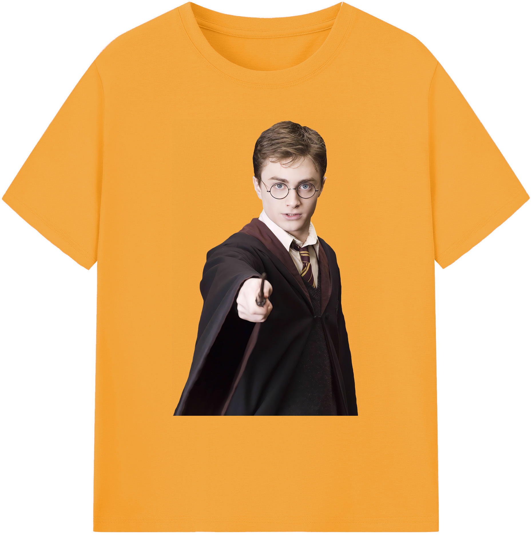 （画像用） Harry Potter ハリー・ポッターシリーズ 綿100％ メンズ半袖Tシャツ｜肌触りやわらか＆通気性