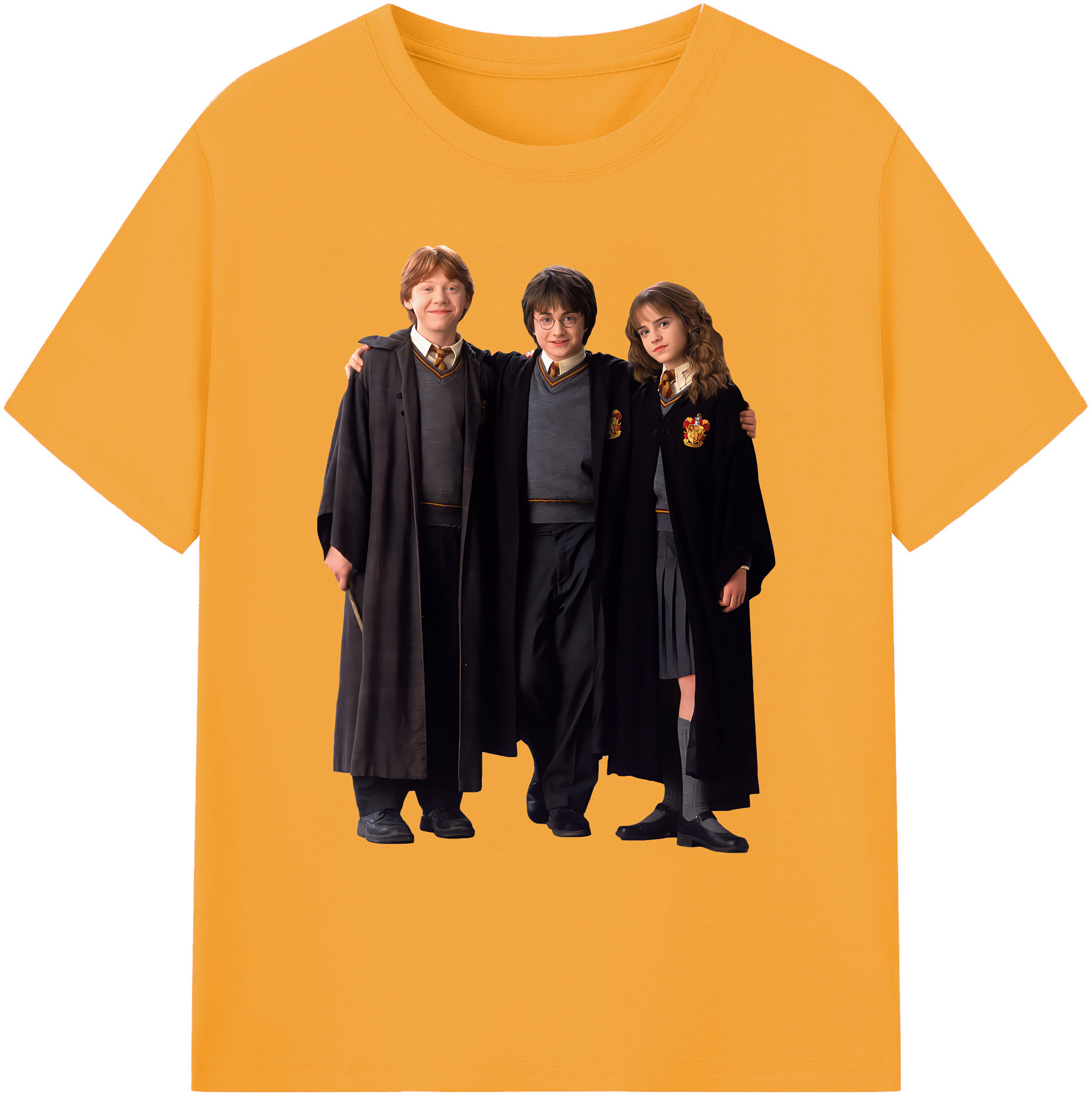 （画像用） Harry Potter ハリー・ポッターシリーズ 綿100％ メンズ半袖Tシャツ｜肌触りやわらか＆通気性
