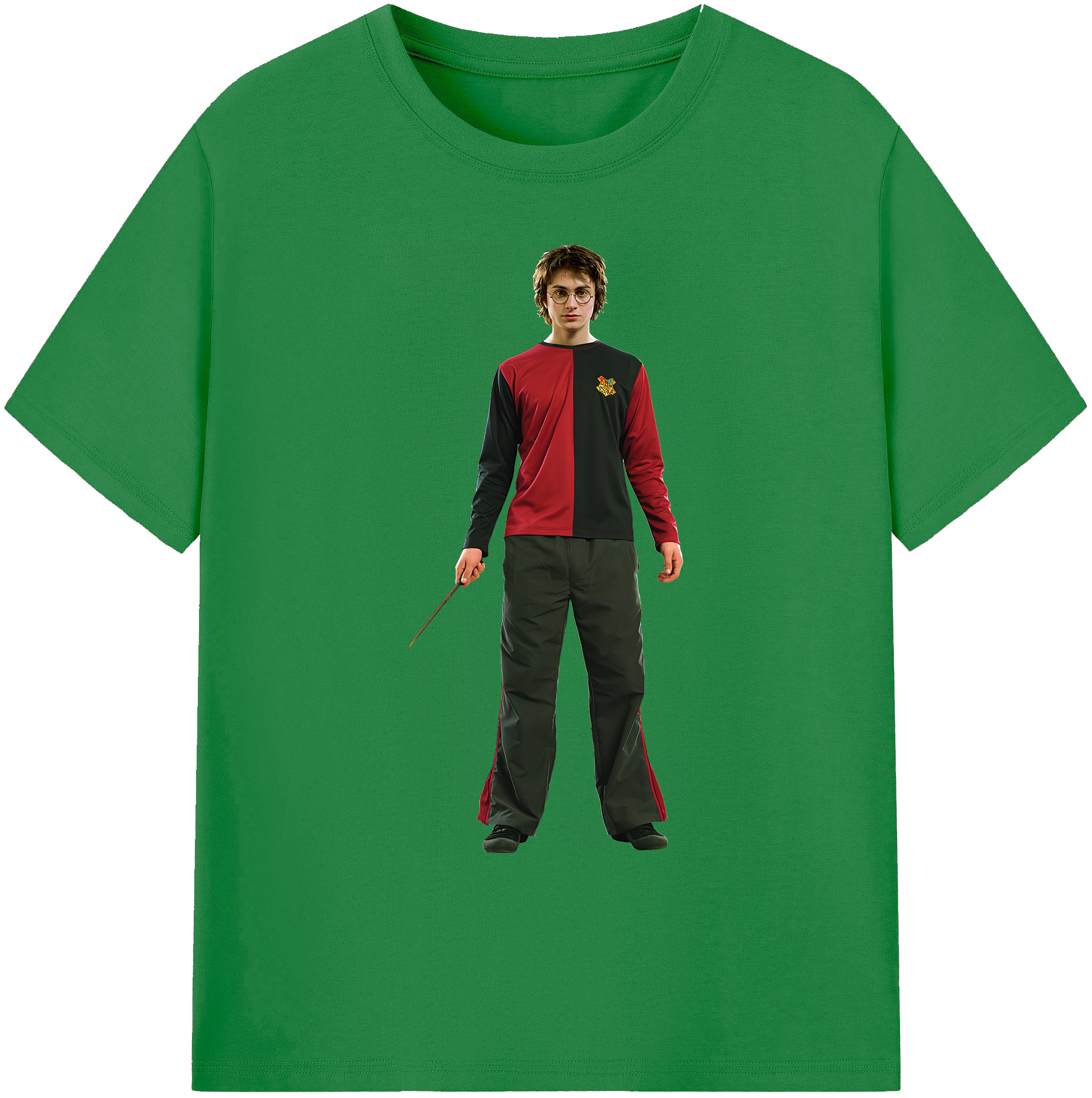 （画像用） Harry Potter ハリー・ポッターシリーズ 綿100％ メンズ半袖Tシャツ｜肌触りやわらか＆通気性