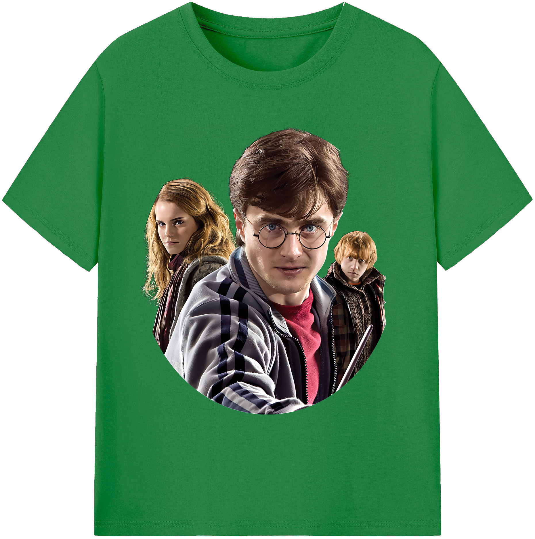 （画像用） Harry Potter ハリー・ポッターシリーズ 綿100％ メンズ半袖Tシャツ｜肌触りやわらか＆通気性