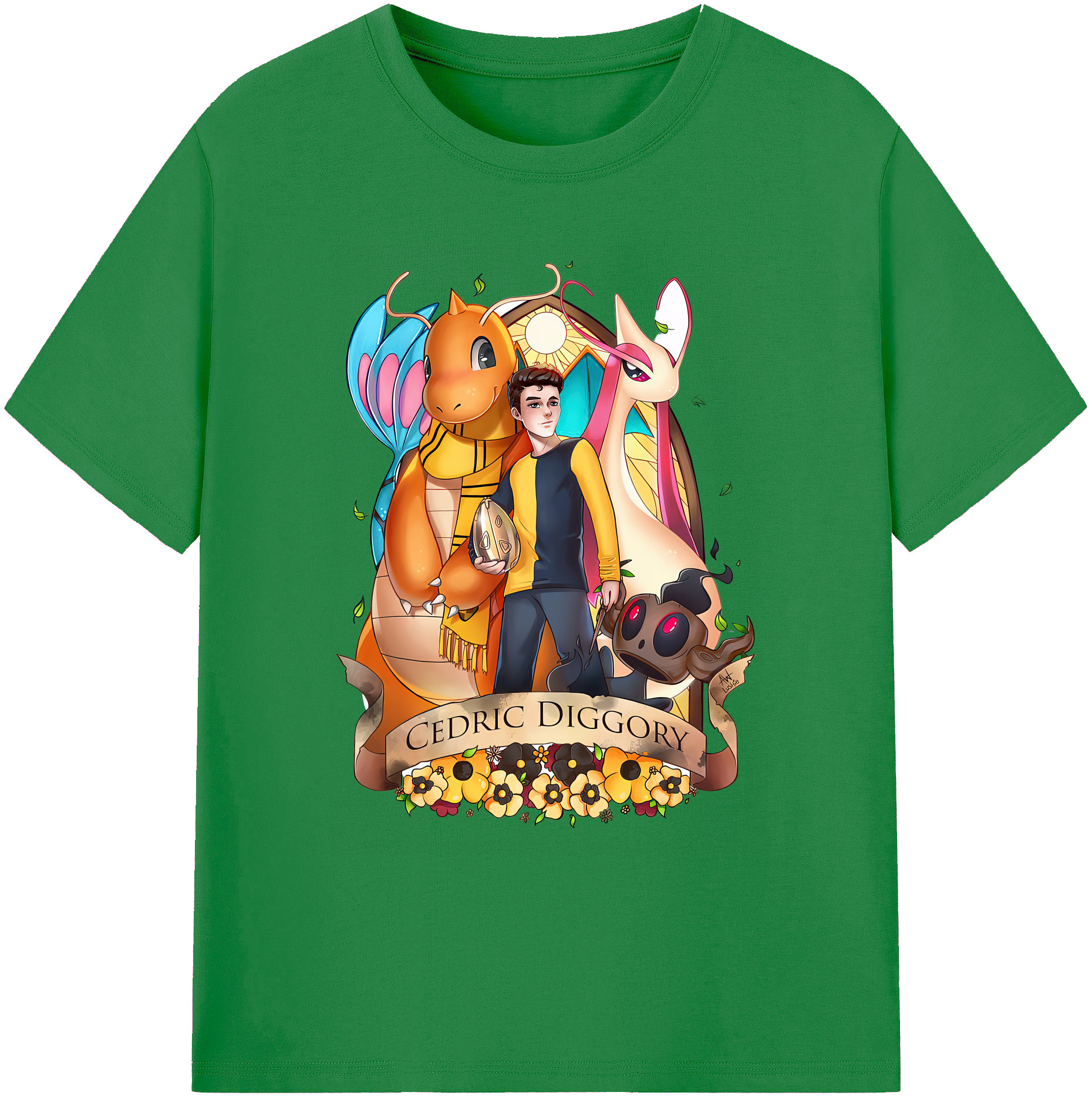 （画像用） Harry Potter ハリー・ポッターシリーズ 綿100％ メンズ半袖Tシャツ｜肌触りやわらか＆通気性