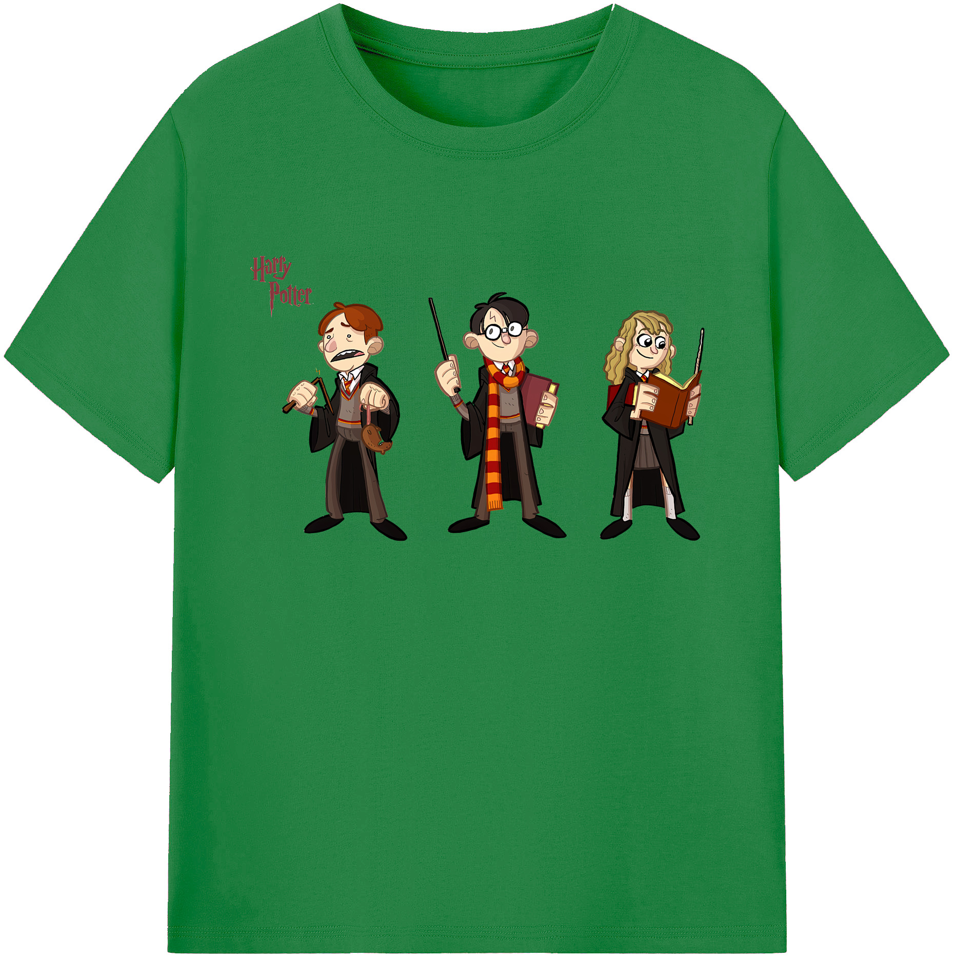 （画像用） Harry Potter ハリー・ポッターシリーズ 綿100％ メンズ半袖Tシャツ｜肌触りやわらか＆通気性