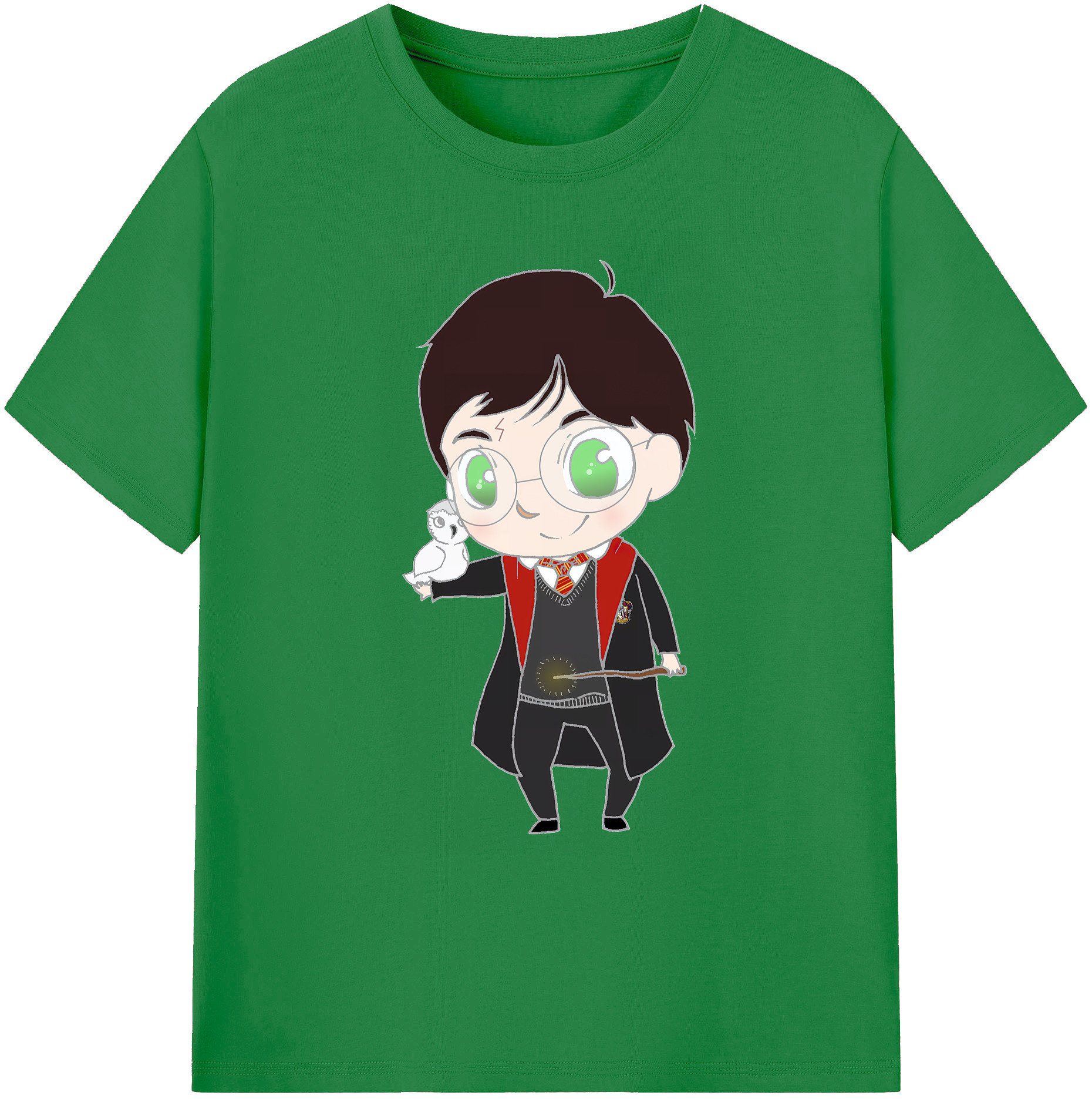 （画像用） Harry Potter ハリー・ポッターシリーズ 綿100％ メンズ半袖Tシャツ｜肌触りやわらか＆通気性