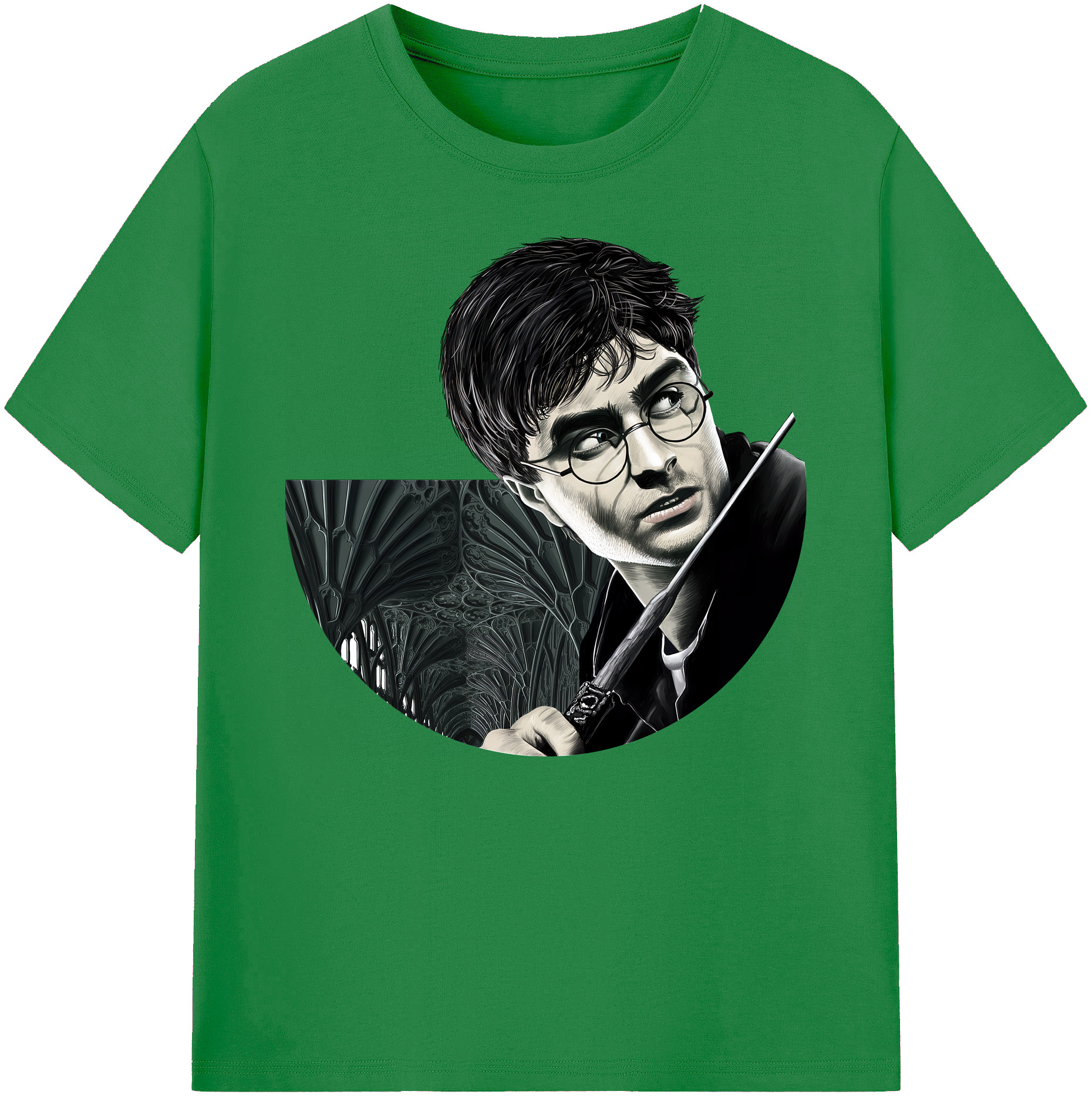 （画像用） Harry Potter ハリー・ポッターシリーズ 綿100％ メンズ半袖Tシャツ｜肌触りやわらか＆通気性