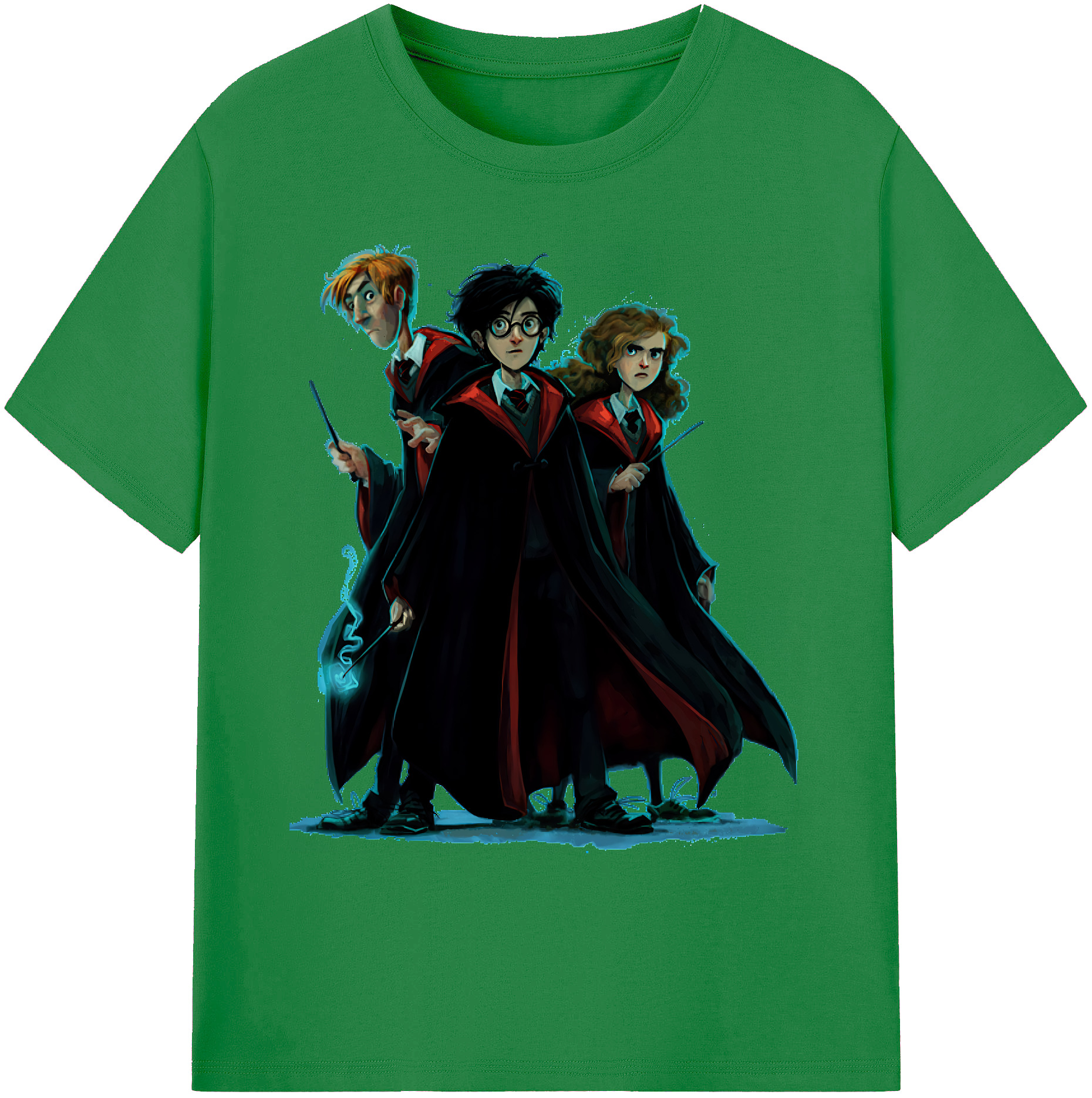 （画像用） Harry Potter ハリー・ポッターシリーズ 綿100％ メンズ半袖Tシャツ｜肌触りやわらか＆通気性
