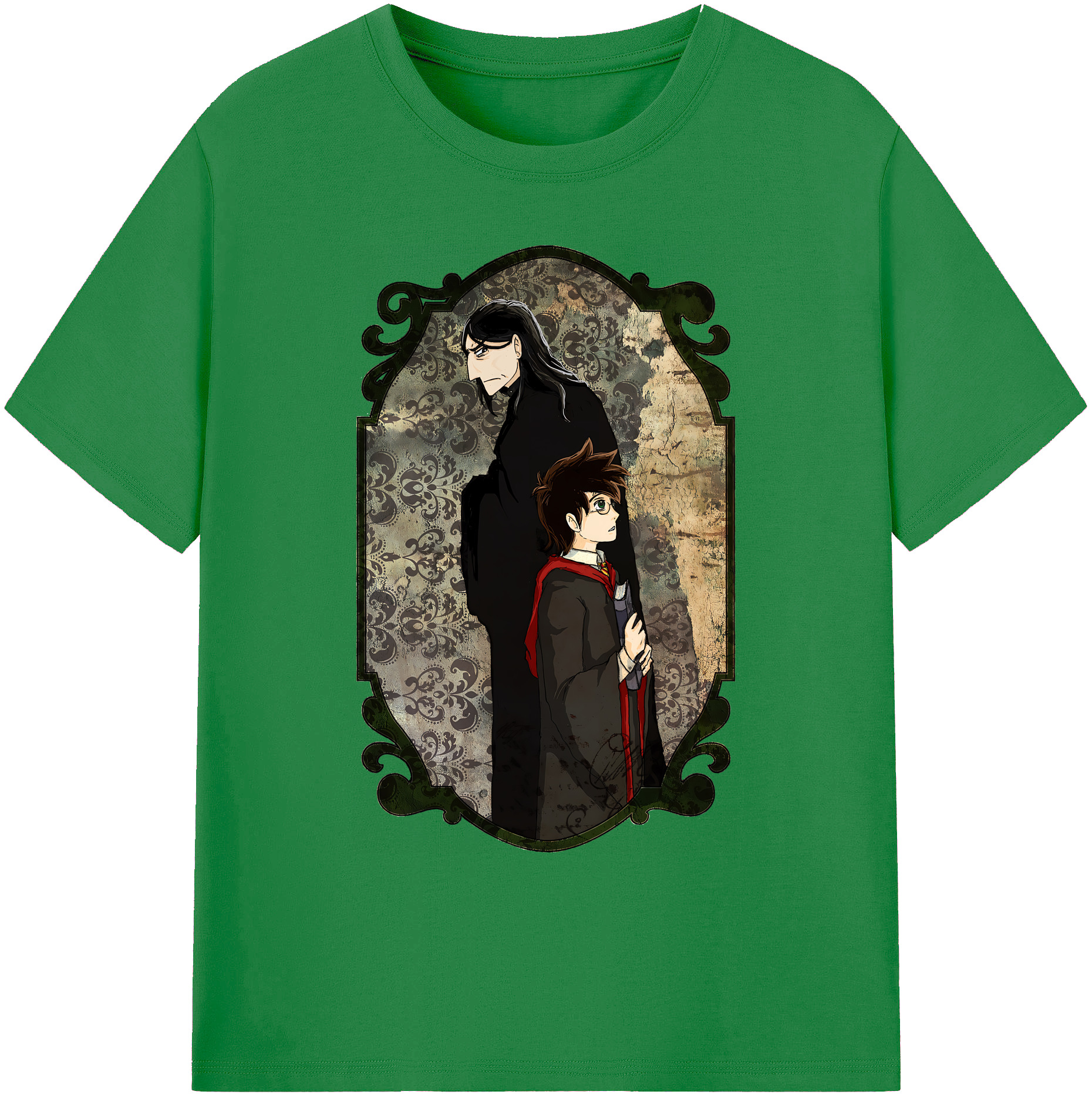 （画像用） Harry Potter ハリー・ポッターシリーズ 綿100％ メンズ半袖Tシャツ｜肌触りやわらか＆通気性