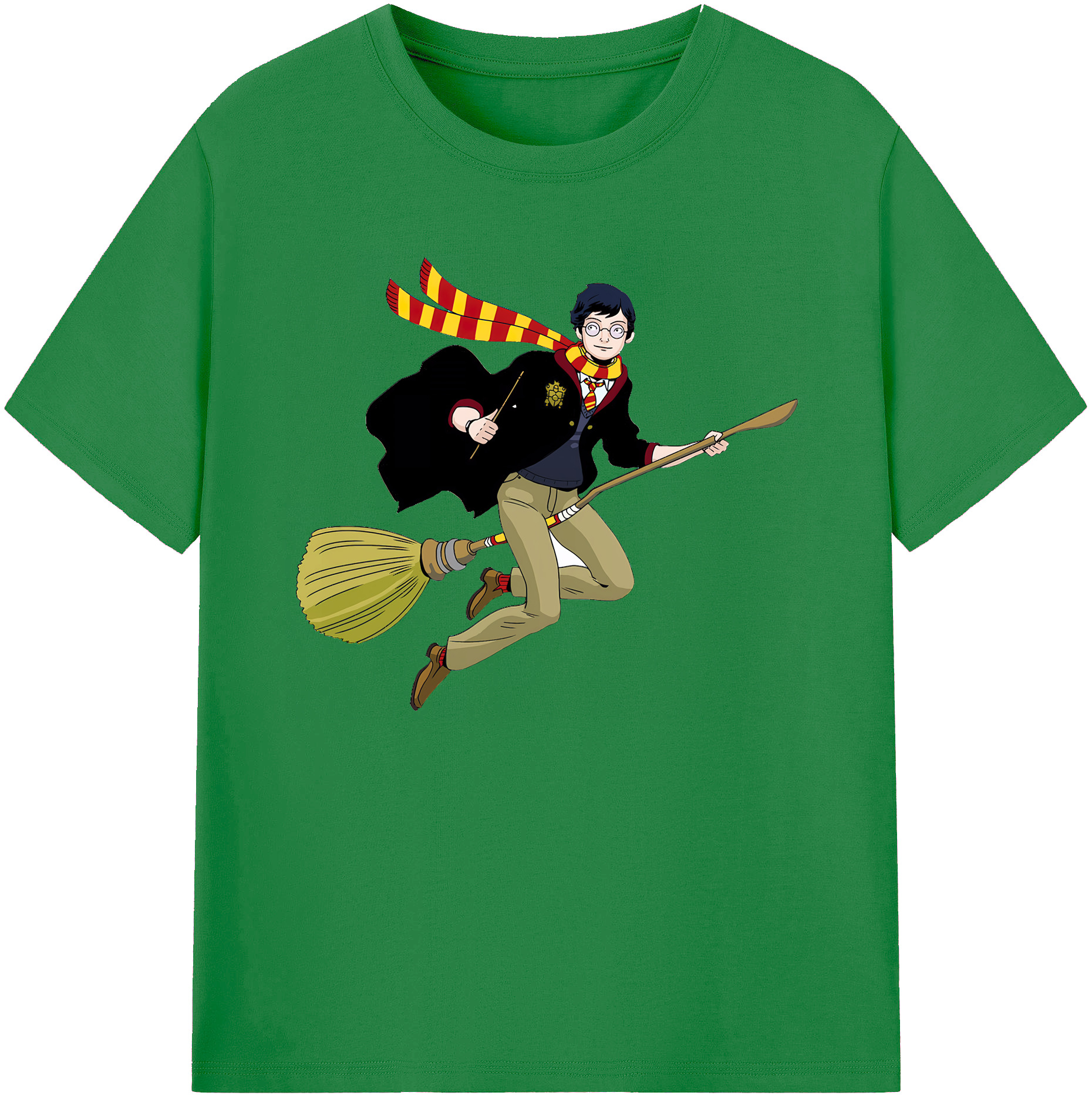 （画像用） Harry Potter ハリー・ポッターシリーズ 綿100％ メンズ半袖Tシャツ｜肌触りやわらか＆通気性