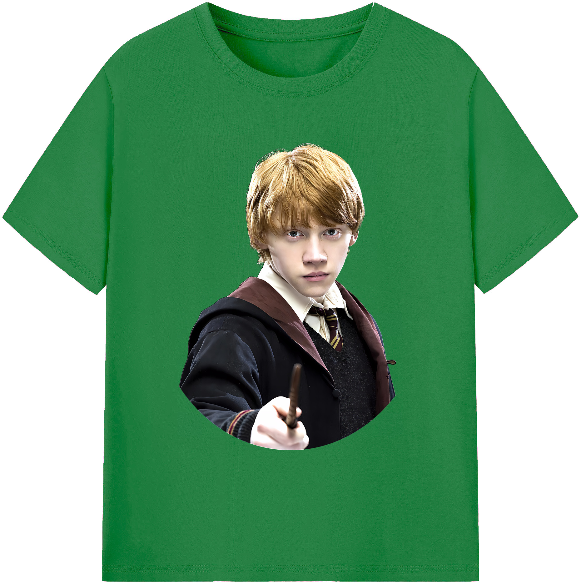 （画像用） Harry Potter ハリー・ポッターシリーズ 綿100％ メンズ半袖Tシャツ｜肌触りやわらか＆通気性