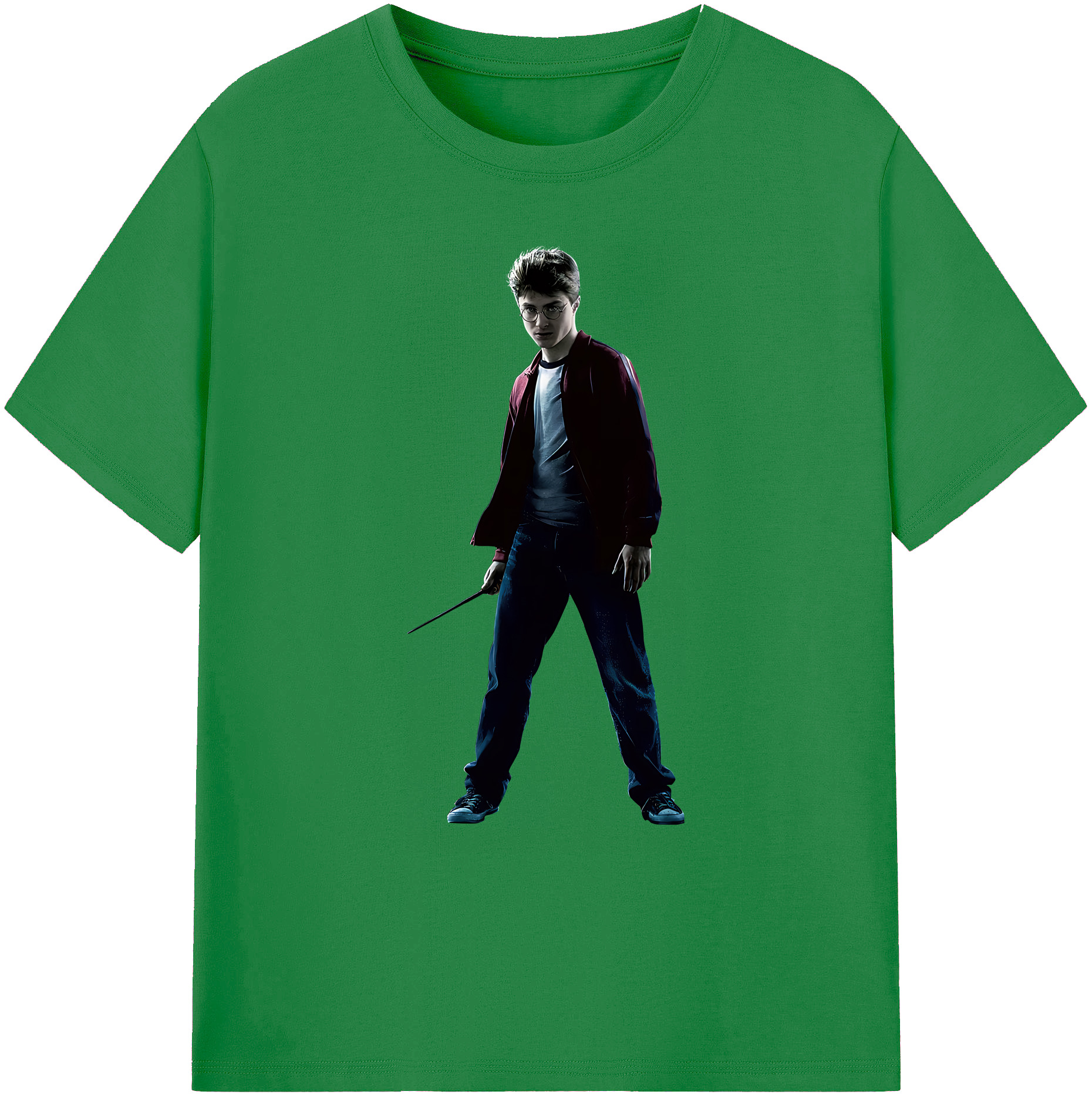 （画像用） Harry Potter ハリー・ポッターシリーズ 綿100％ メンズ半袖Tシャツ｜肌触りやわらか＆通気性