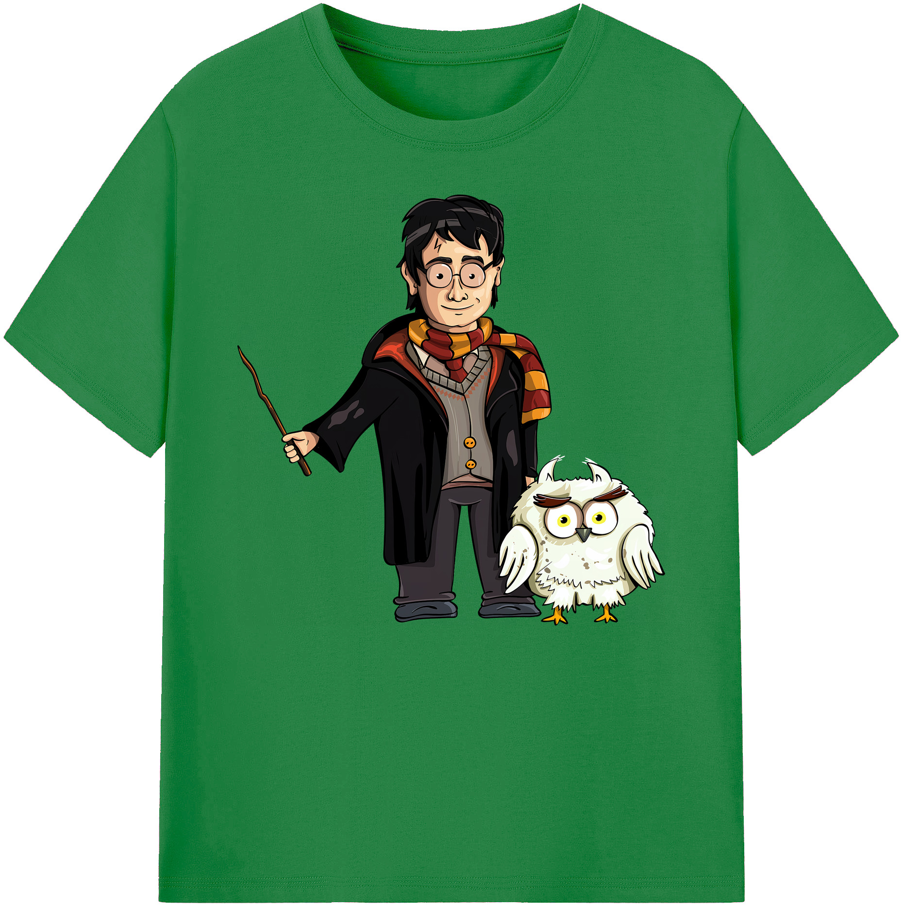 （画像用） Harry Potter ハリー・ポッターシリーズ 綿100％ メンズ半袖Tシャツ｜肌触りやわらか＆通気性