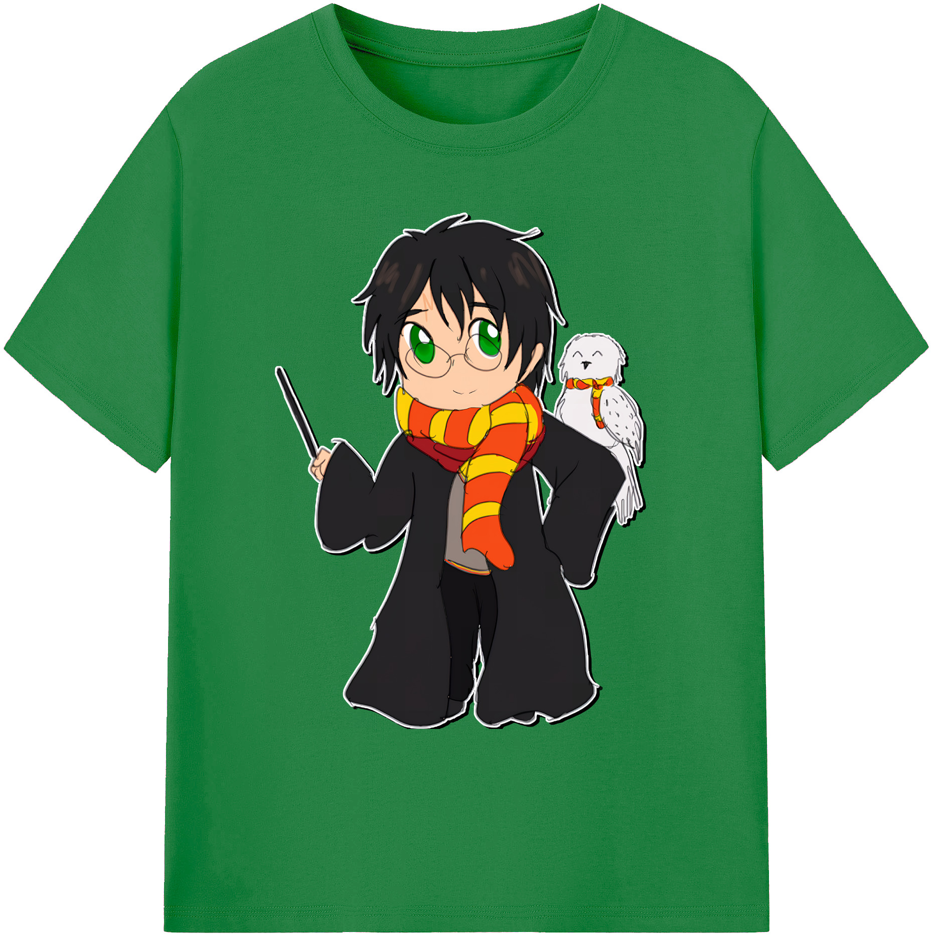 （画像用） Harry Potter ハリー・ポッターシリーズ 綿100％ メンズ半袖Tシャツ｜肌触りやわらか＆通気性