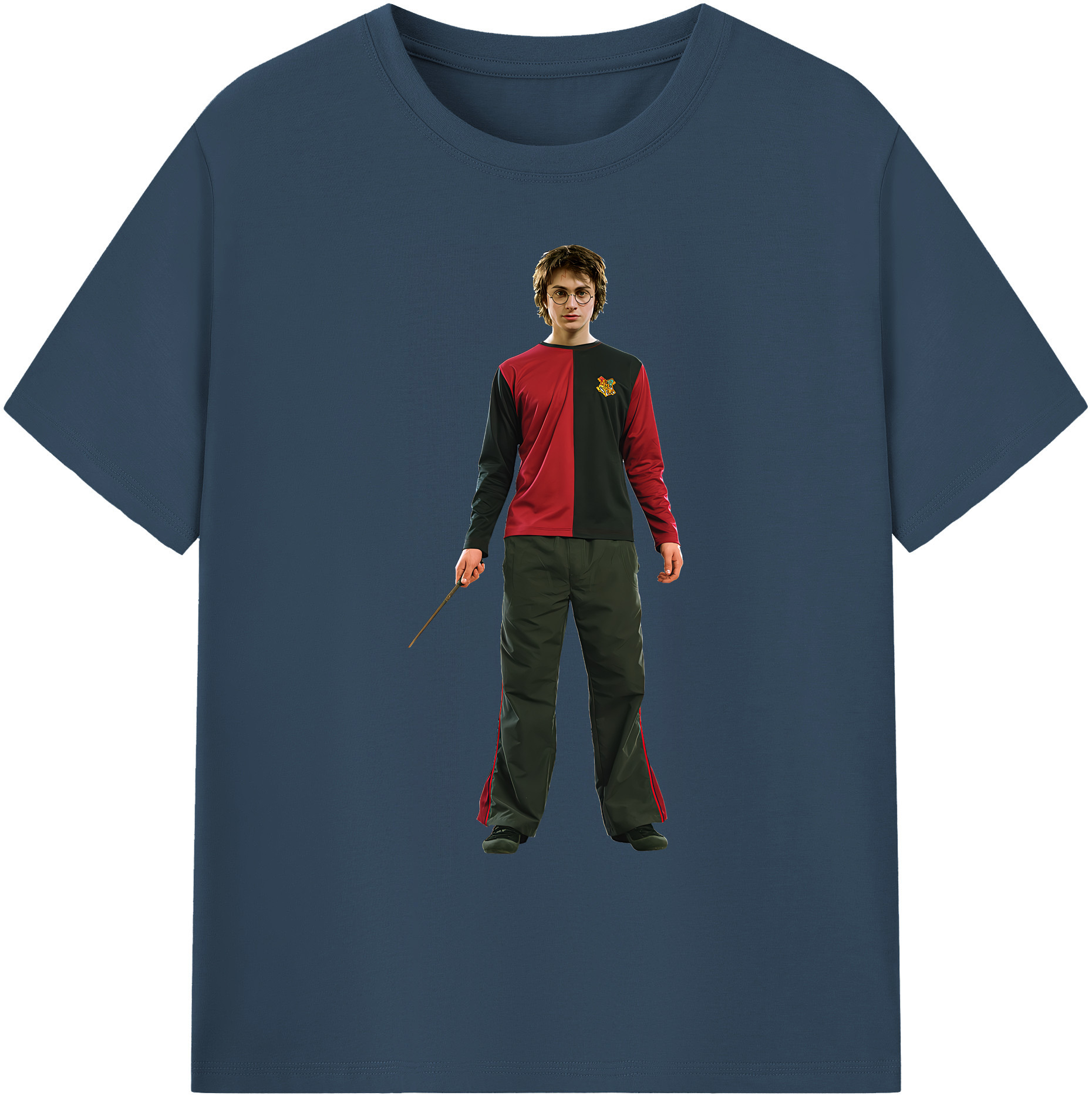 （画像用） Harry Potter ハリー・ポッターシリーズ 綿100％ メンズ半袖Tシャツ｜肌触りやわらか＆通気性