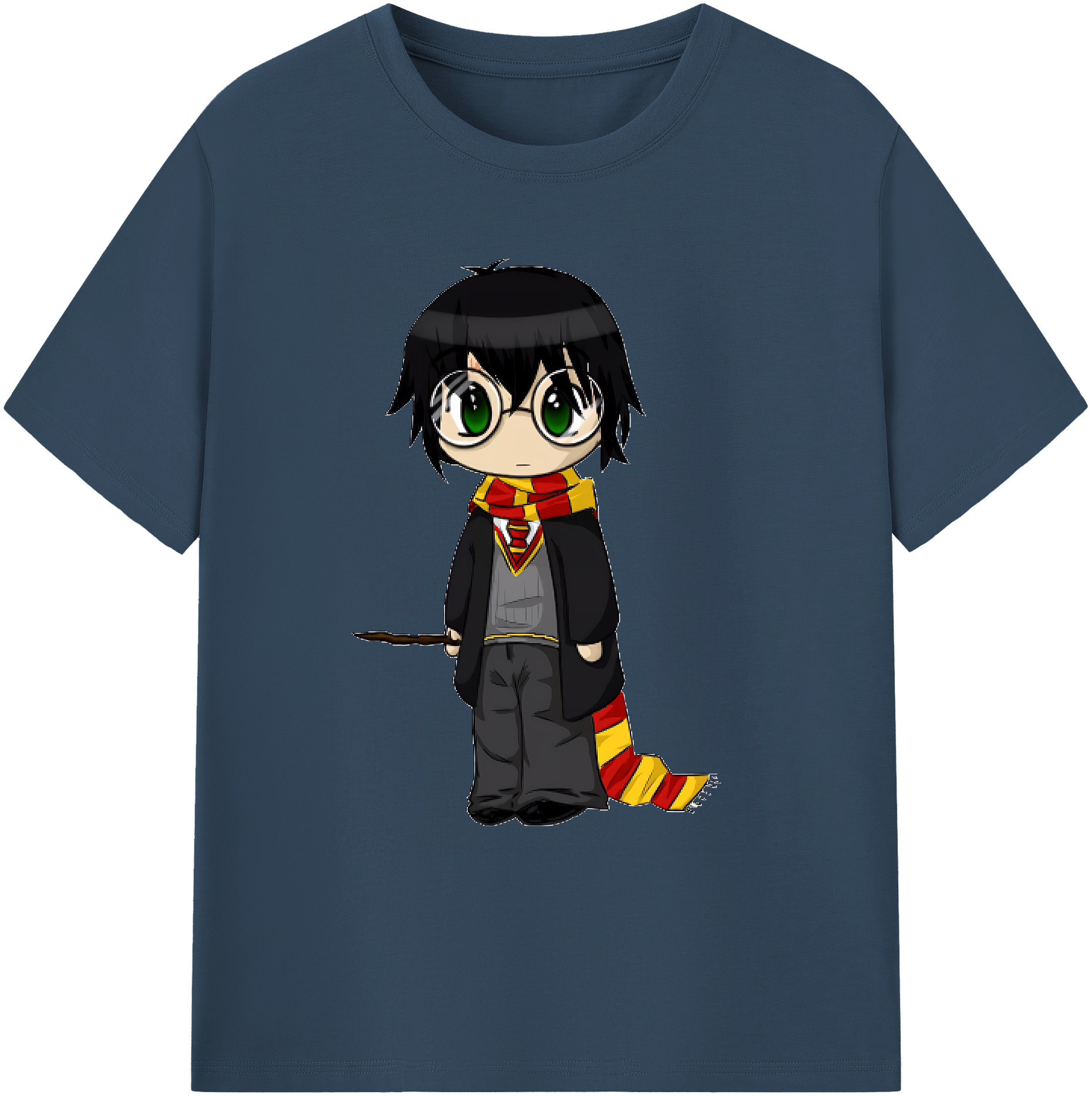 （画像用） Harry Potter ハリー・ポッターシリーズ 綿100％ メンズ半袖Tシャツ｜肌触りやわらか＆通気性