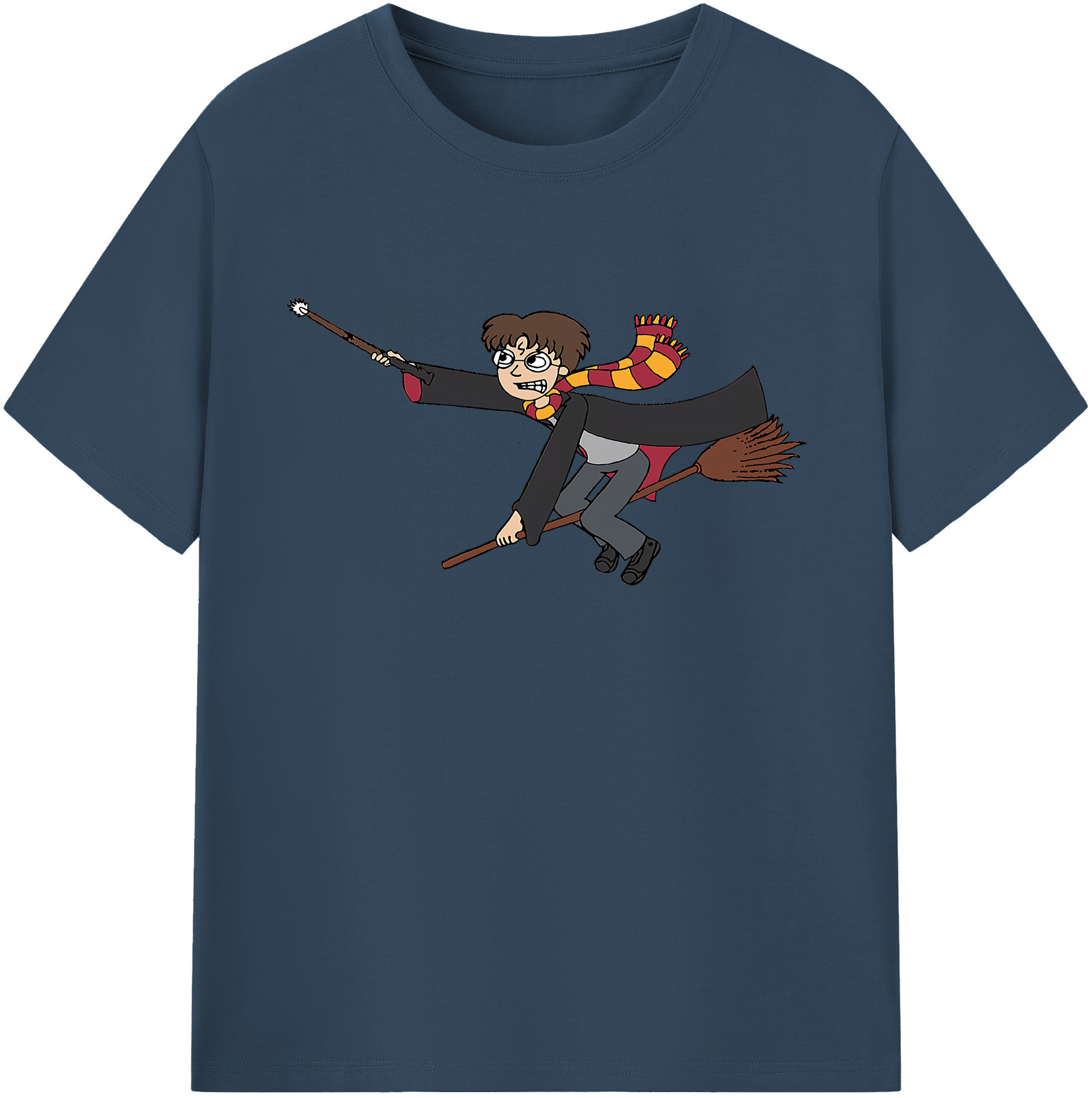 （画像用） Harry Potter ハリー・ポッターシリーズ 綿100％ メンズ半袖Tシャツ｜肌触りやわらか＆通気性