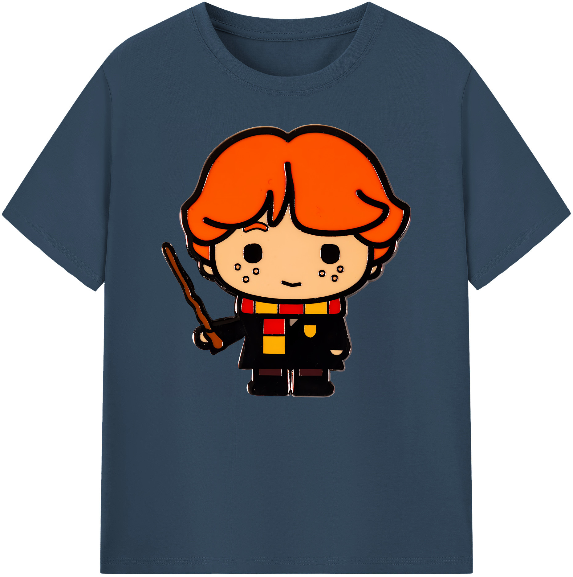 （画像用） Harry Potter ハリー・ポッターシリーズ 綿100％ メンズ半袖Tシャツ｜肌触りやわらか＆通気性