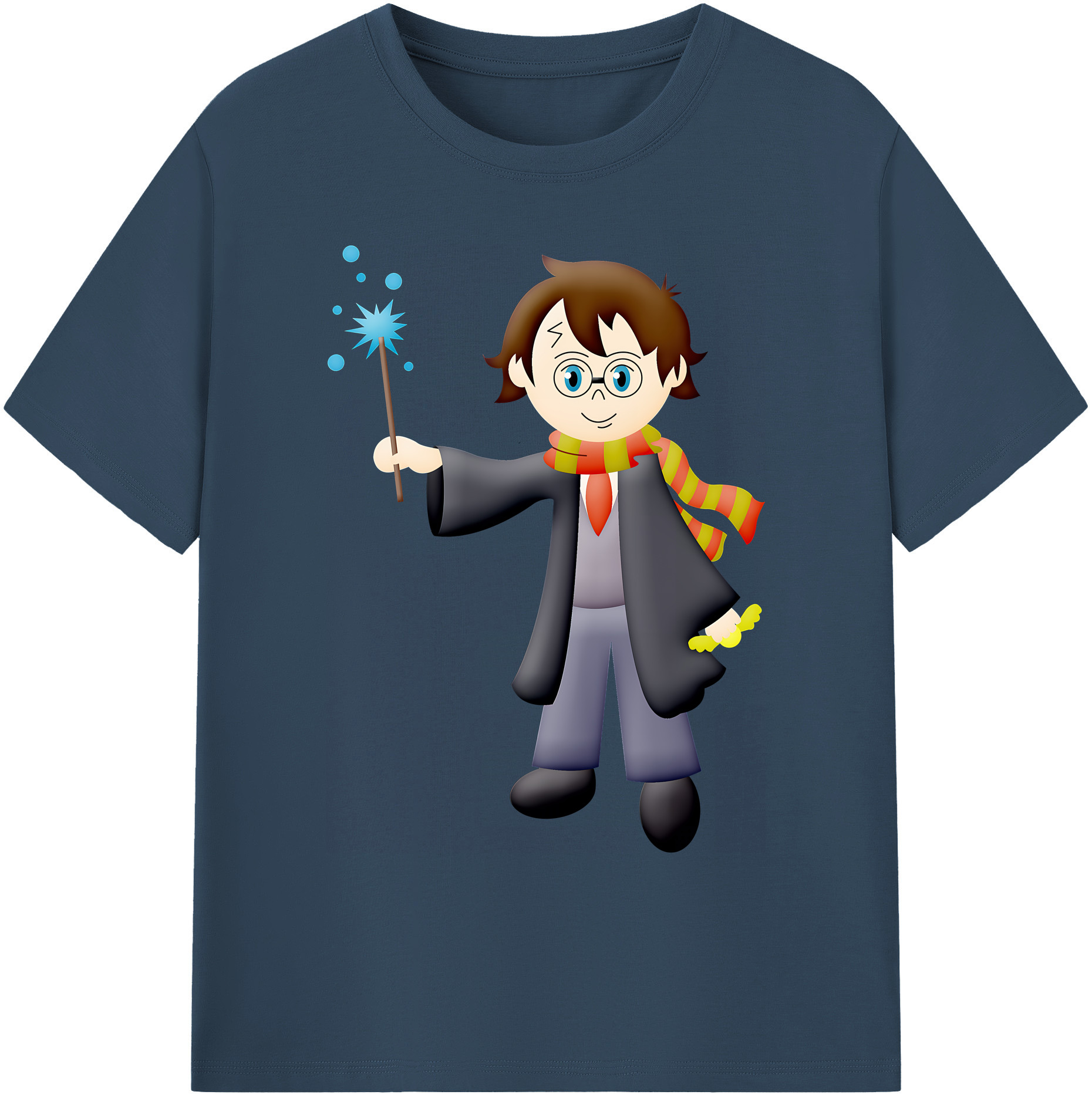 （画像用） Harry Potter ハリー・ポッターシリーズ 綿100％ メンズ半袖Tシャツ｜肌触りやわらか＆通気性
