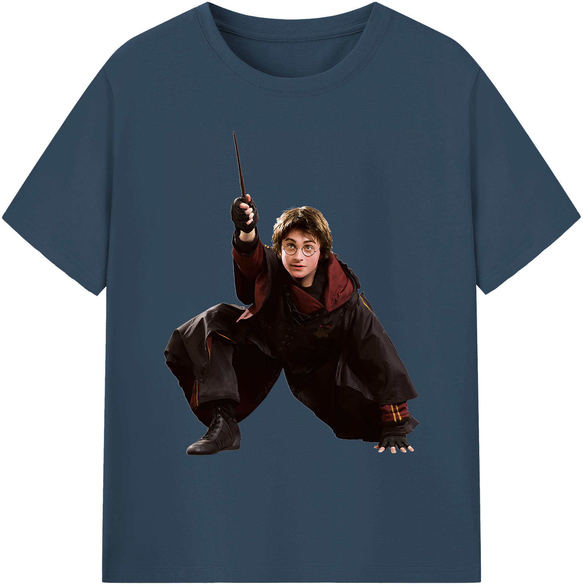 （画像用） Harry Potter ハリー・ポッターシリーズ 綿100％ メンズ半袖Tシャツ｜肌触りやわらか＆通気性