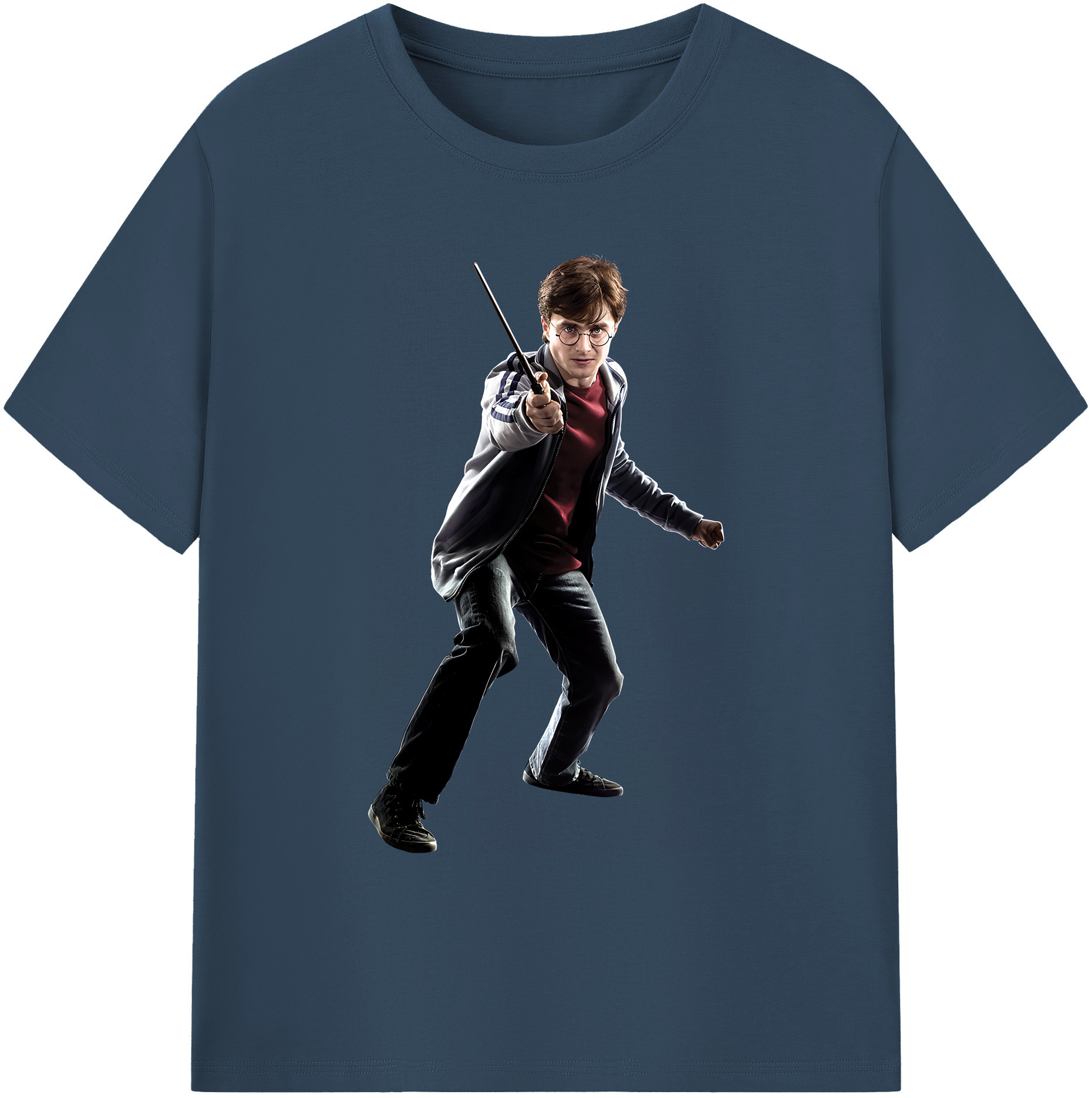 （画像用） Harry Potter ハリー・ポッターシリーズ 綿100％ メンズ半袖Tシャツ｜肌触りやわらか＆通気性