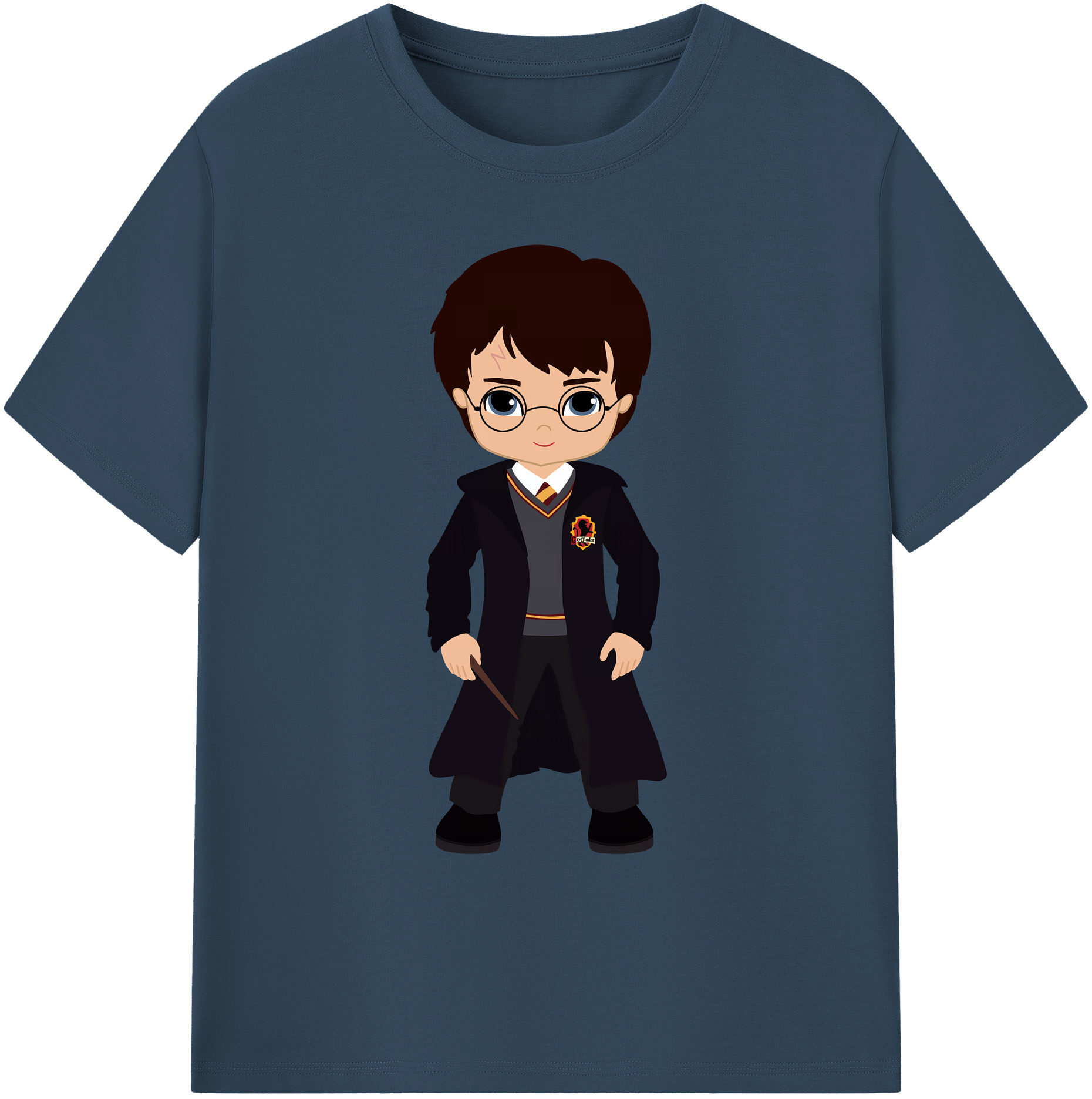 （画像用） Harry Potter ハリー・ポッターシリーズ 綿100％ メンズ半袖Tシャツ｜肌触りやわらか＆通気性