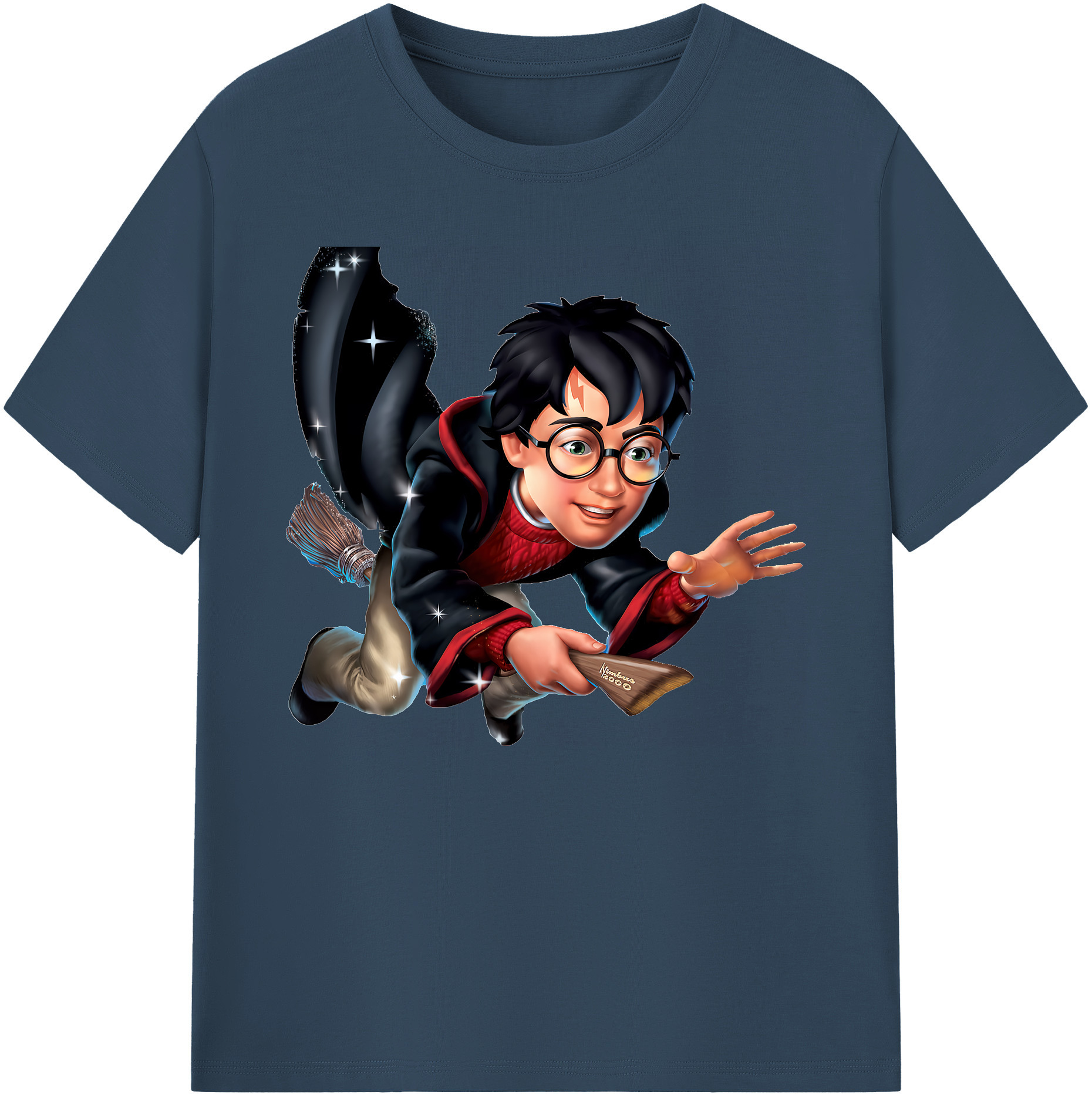 （画像用） Harry Potter ハリー・ポッターシリーズ 綿100％ メンズ半袖Tシャツ｜肌触りやわらか＆通気性