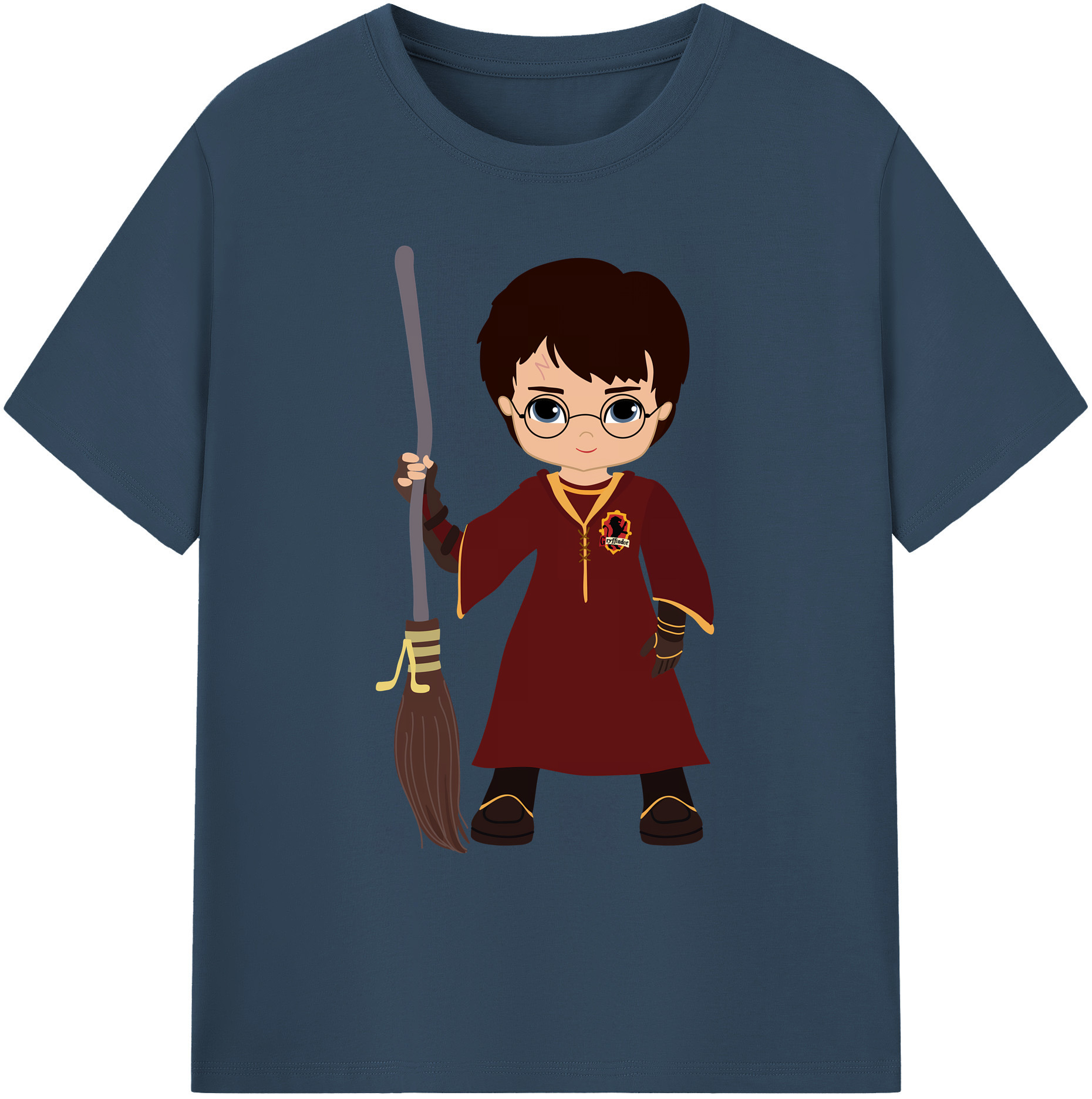 （画像用） Harry Potter ハリー・ポッターシリーズ 綿100％ メンズ半袖Tシャツ｜肌触りやわらか＆通気性