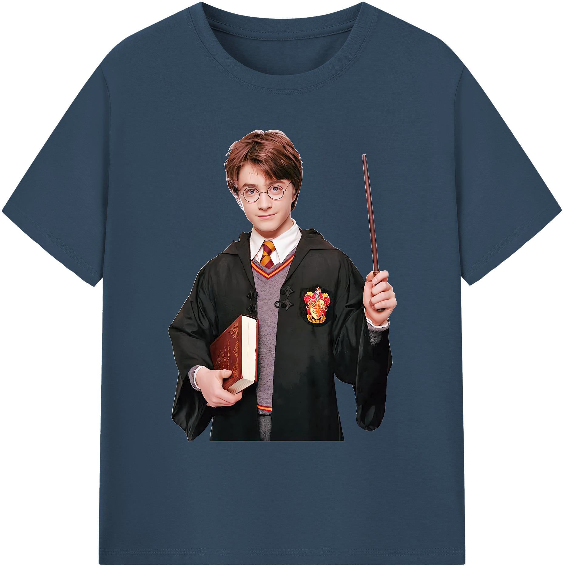 （画像用） Harry Potter ハリー・ポッターシリーズ 綿100％ メンズ半袖Tシャツ｜肌触りやわらか＆通気性