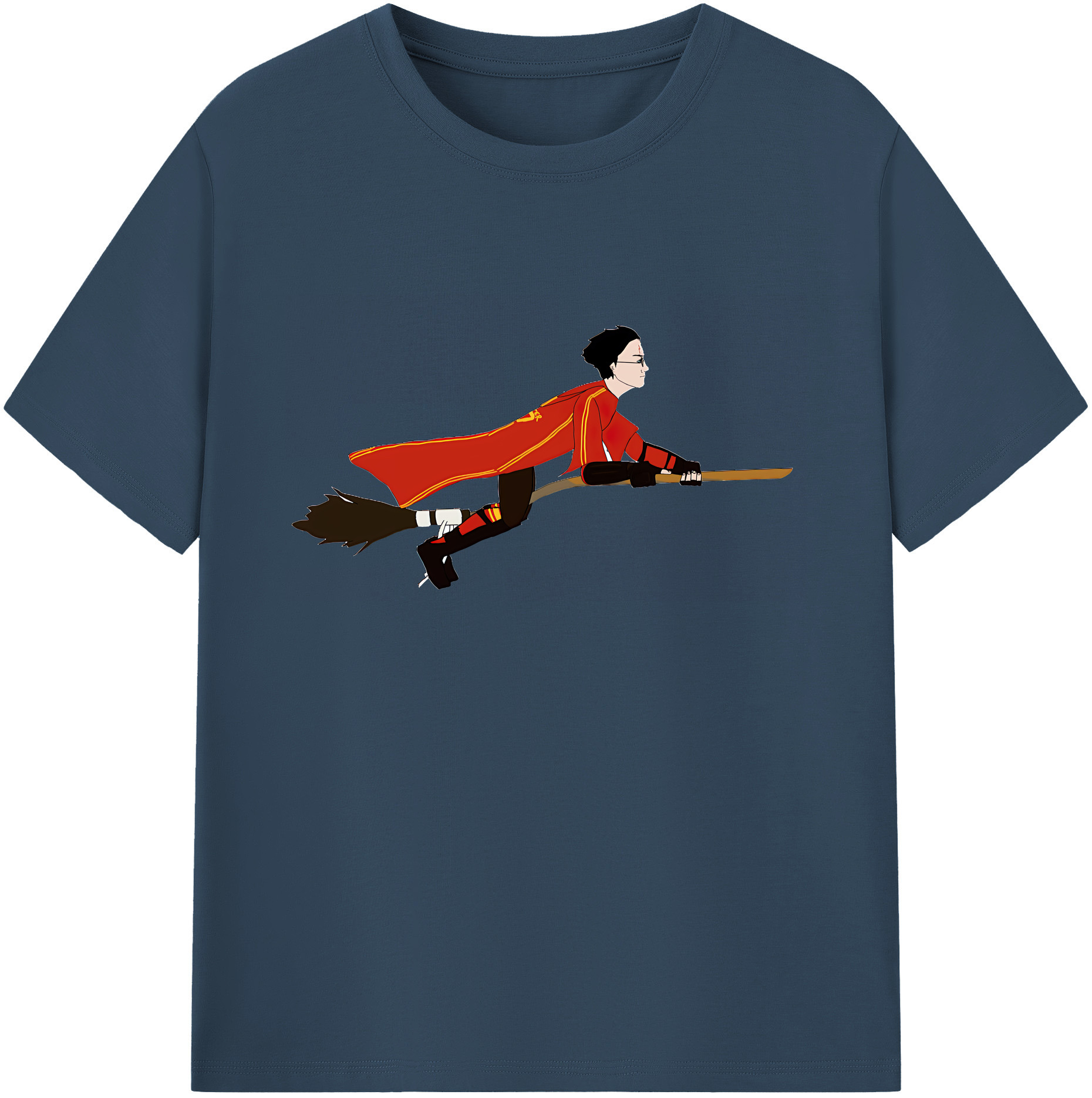 （画像用） Harry Potter ハリー・ポッターシリーズ 綿100％ メンズ半袖Tシャツ｜肌触りやわらか＆通気性