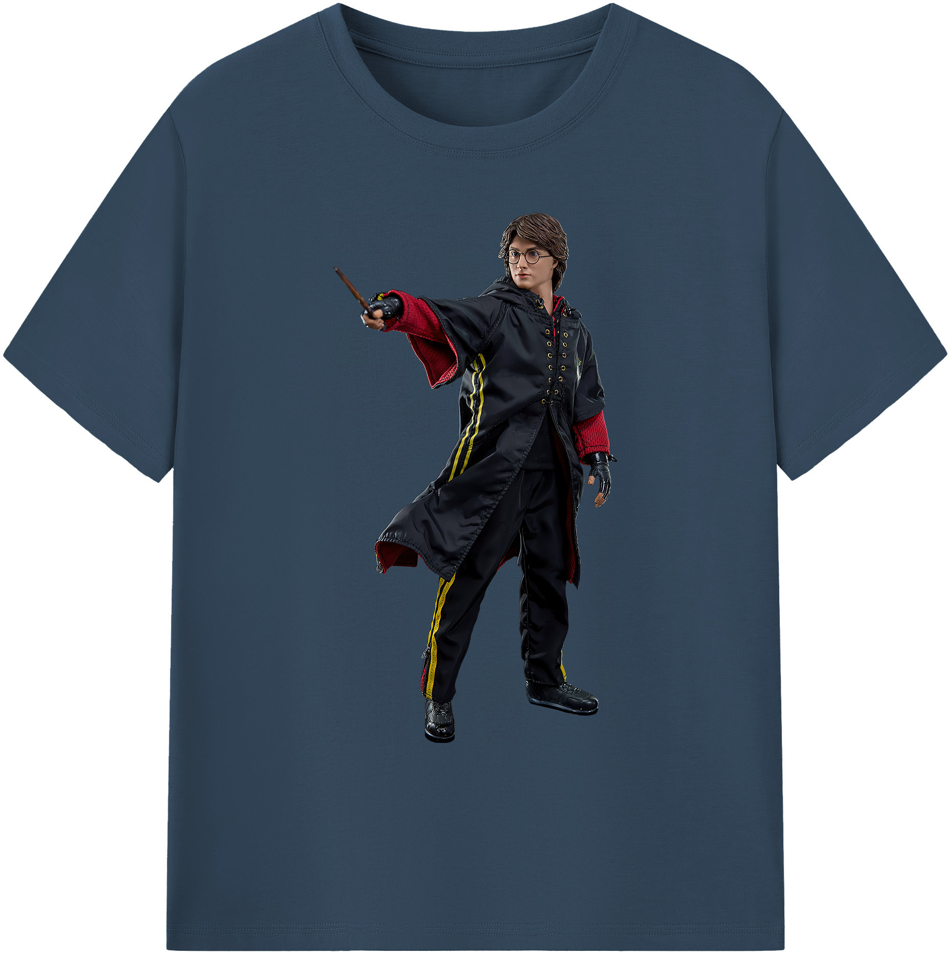 （画像用） Harry Potter ハリー・ポッターシリーズ 綿100％ メンズ半袖Tシャツ｜肌触りやわらか＆通気性