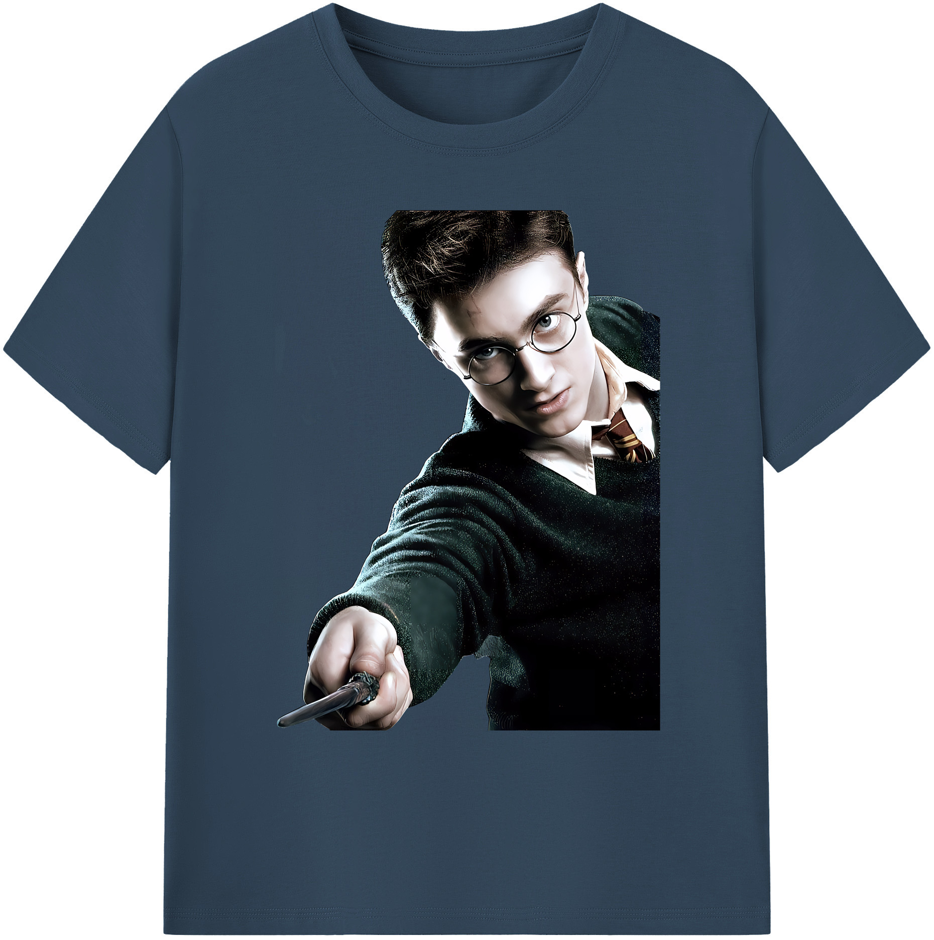 （画像用） Harry Potter ハリー・ポッターシリーズ 綿100％ メンズ半袖Tシャツ｜肌触りやわらか＆通気性
