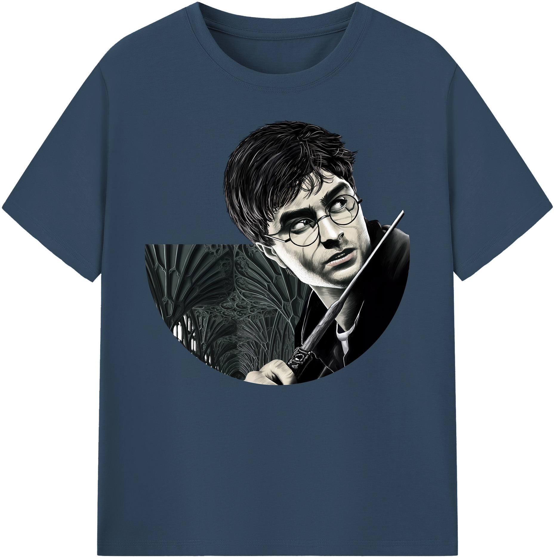（画像用） Harry Potter ハリー・ポッターシリーズ 綿100％ メンズ半袖Tシャツ｜肌触りやわらか＆通気性