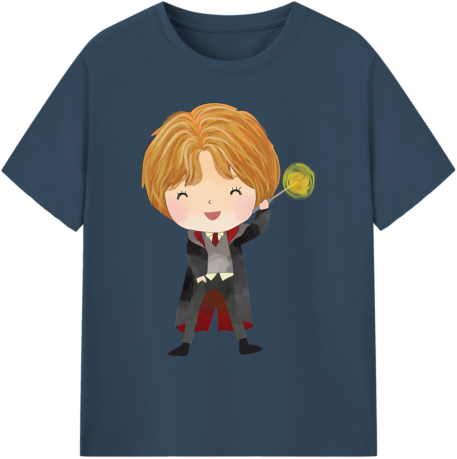 （画像用） Harry Potter ハリー・ポッターシリーズ 綿100％ メンズ半袖Tシャツ｜肌触りやわらか＆通気性