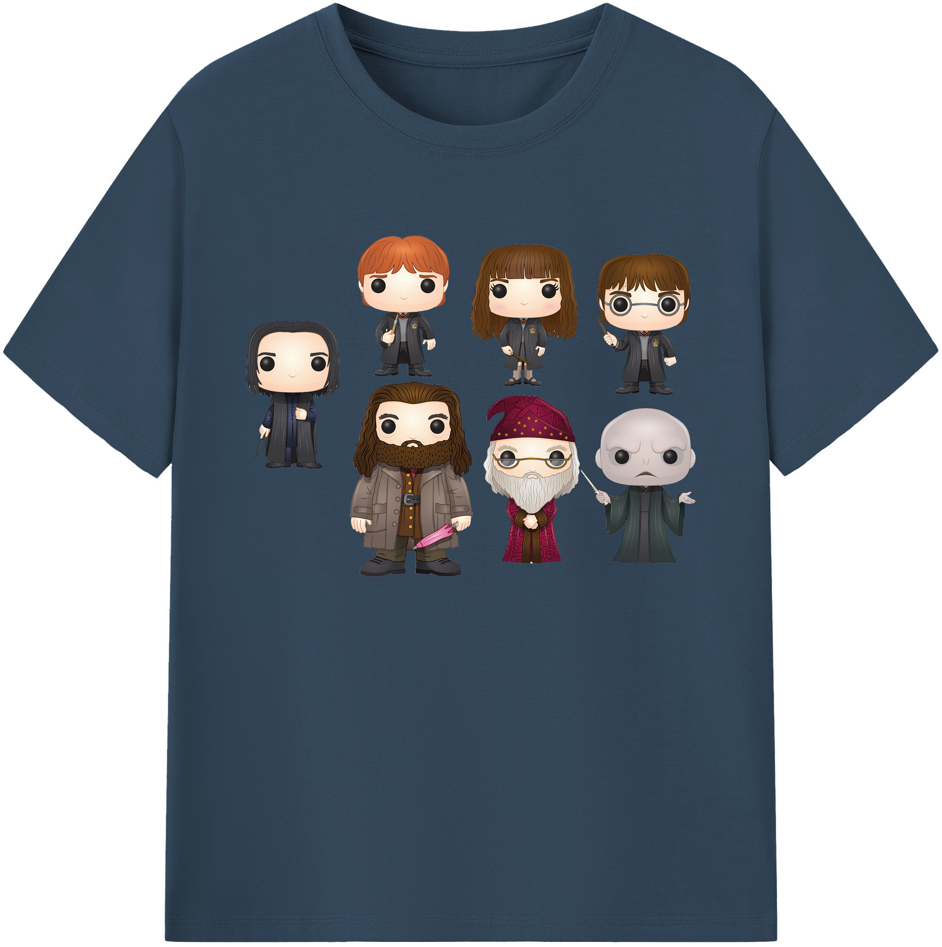 （画像用） Harry Potter ハリー・ポッターシリーズ 綿100％ メンズ半袖Tシャツ｜肌触りやわらか＆通気性