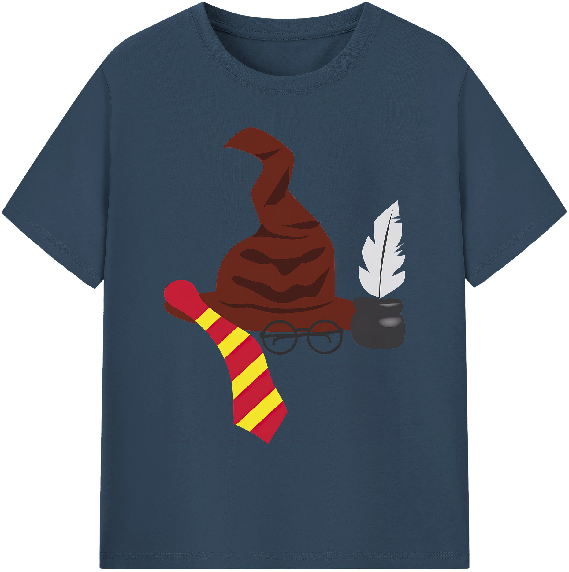 （画像用） Harry Potter ハリー・ポッターシリーズ 綿100％ メンズ半袖Tシャツ｜肌触りやわらか＆通気性