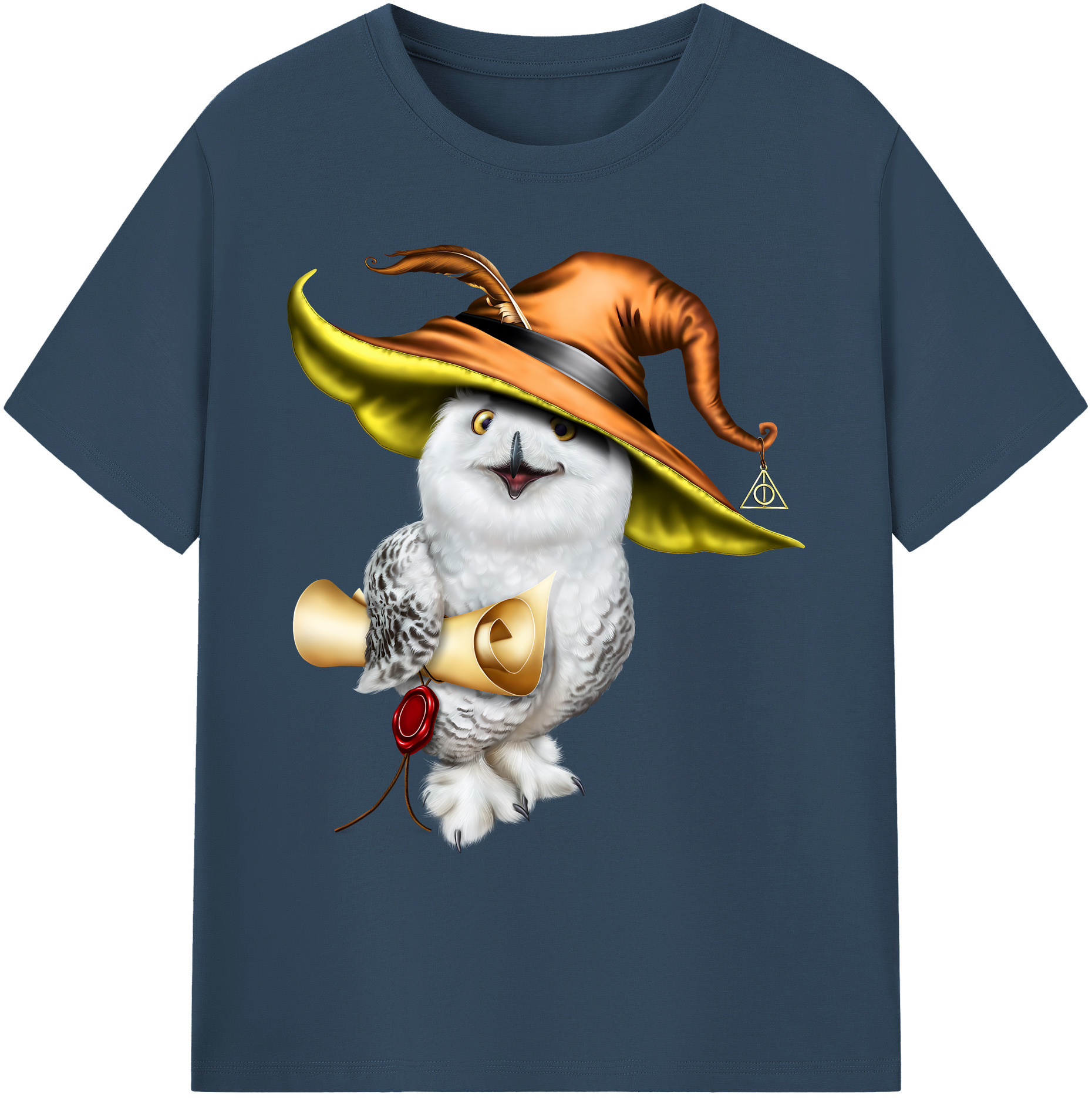 （画像用） Harry Potter ハリー・ポッターシリーズ 綿100％ メンズ半袖Tシャツ｜肌触りやわらか＆通気性