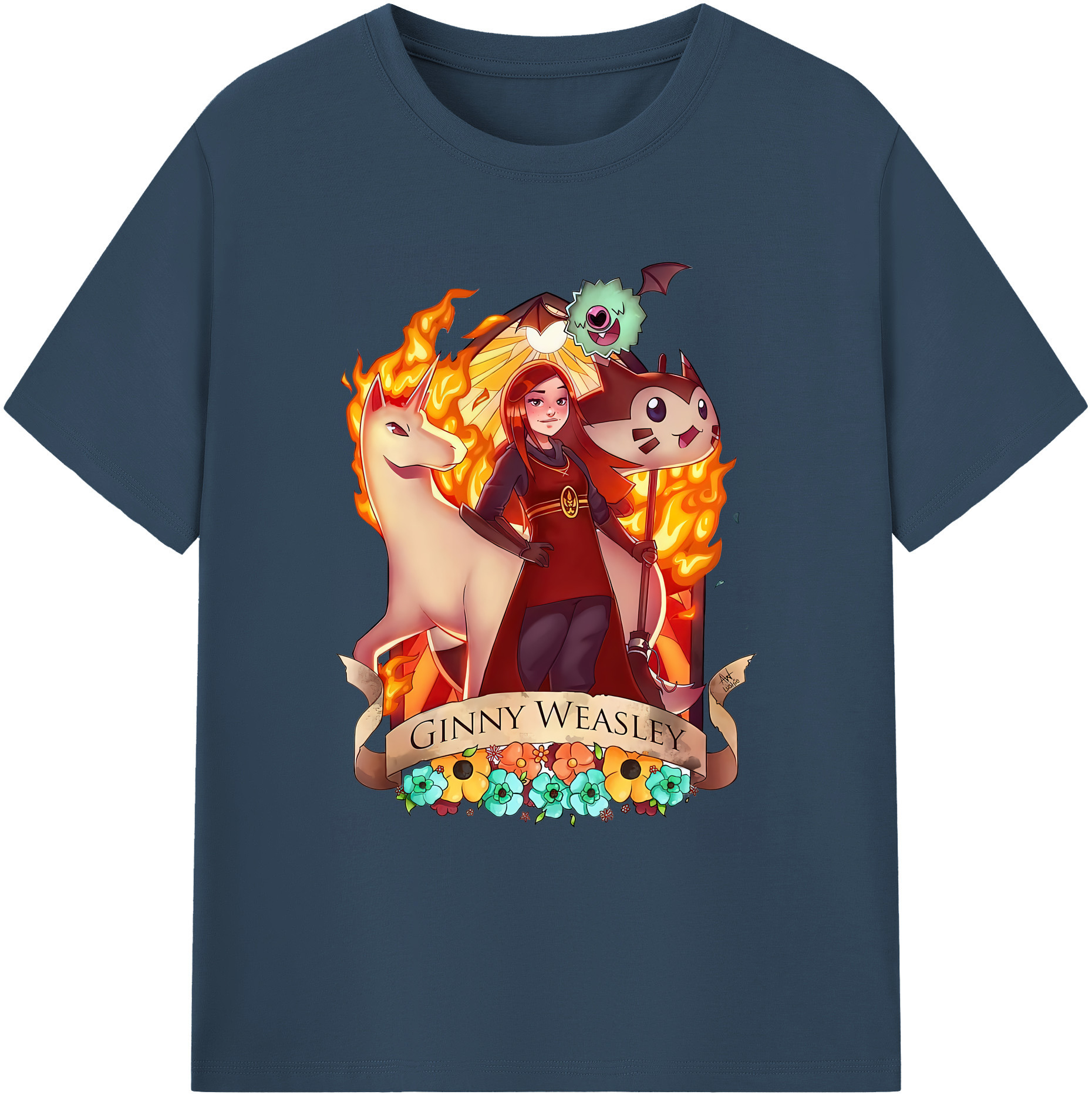 （画像用） Harry Potter ハリー・ポッターシリーズ 綿100％ メンズ半袖Tシャツ｜肌触りやわらか＆通気性