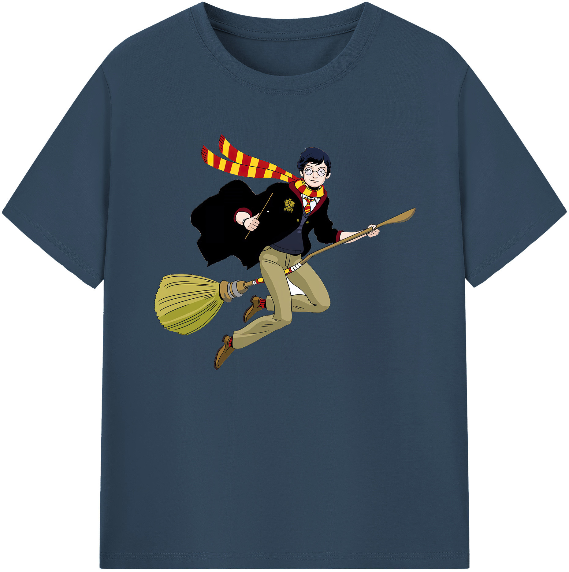 （画像用） Harry Potter ハリー・ポッターシリーズ 綿100％ メンズ半袖Tシャツ｜肌触りやわらか＆通気性